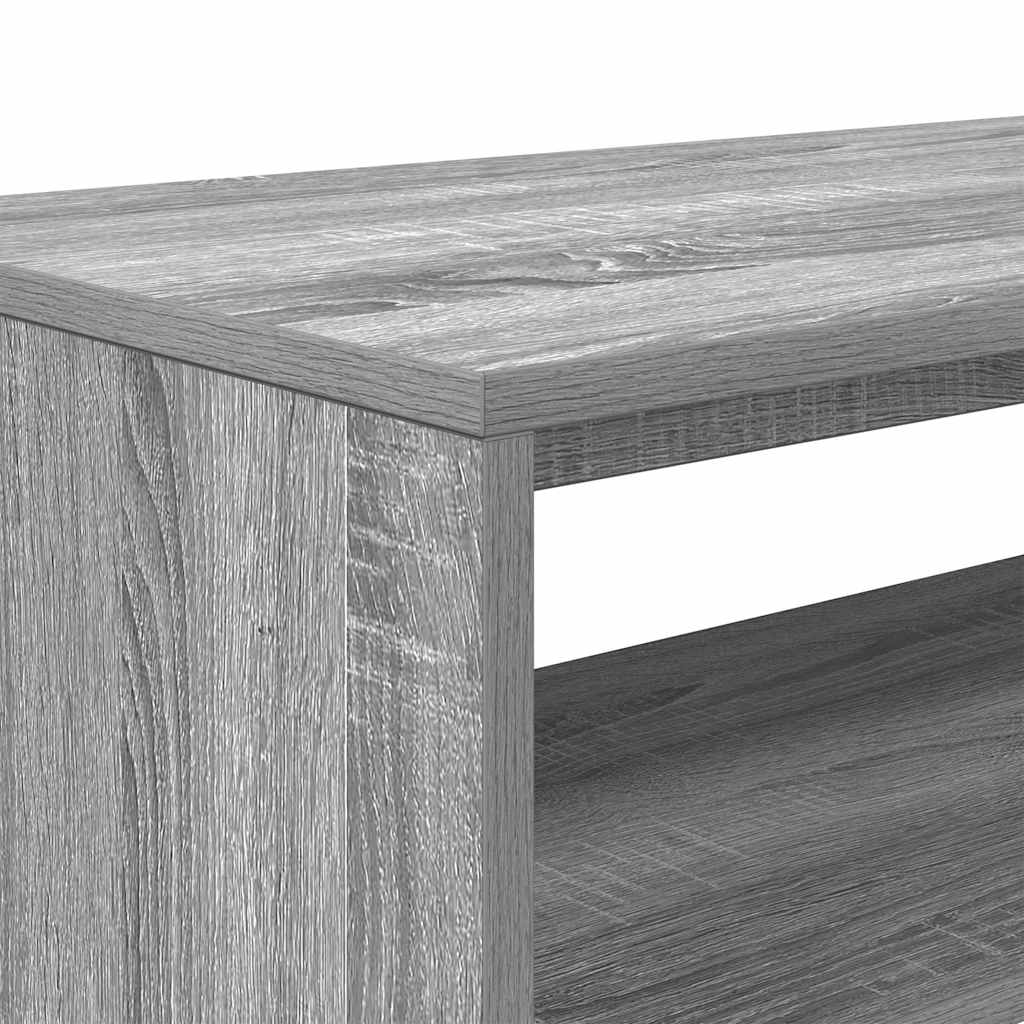 vidaXL Meuble TV sonoma gris 60x40x40 cm bois d'ingénierie - 8
