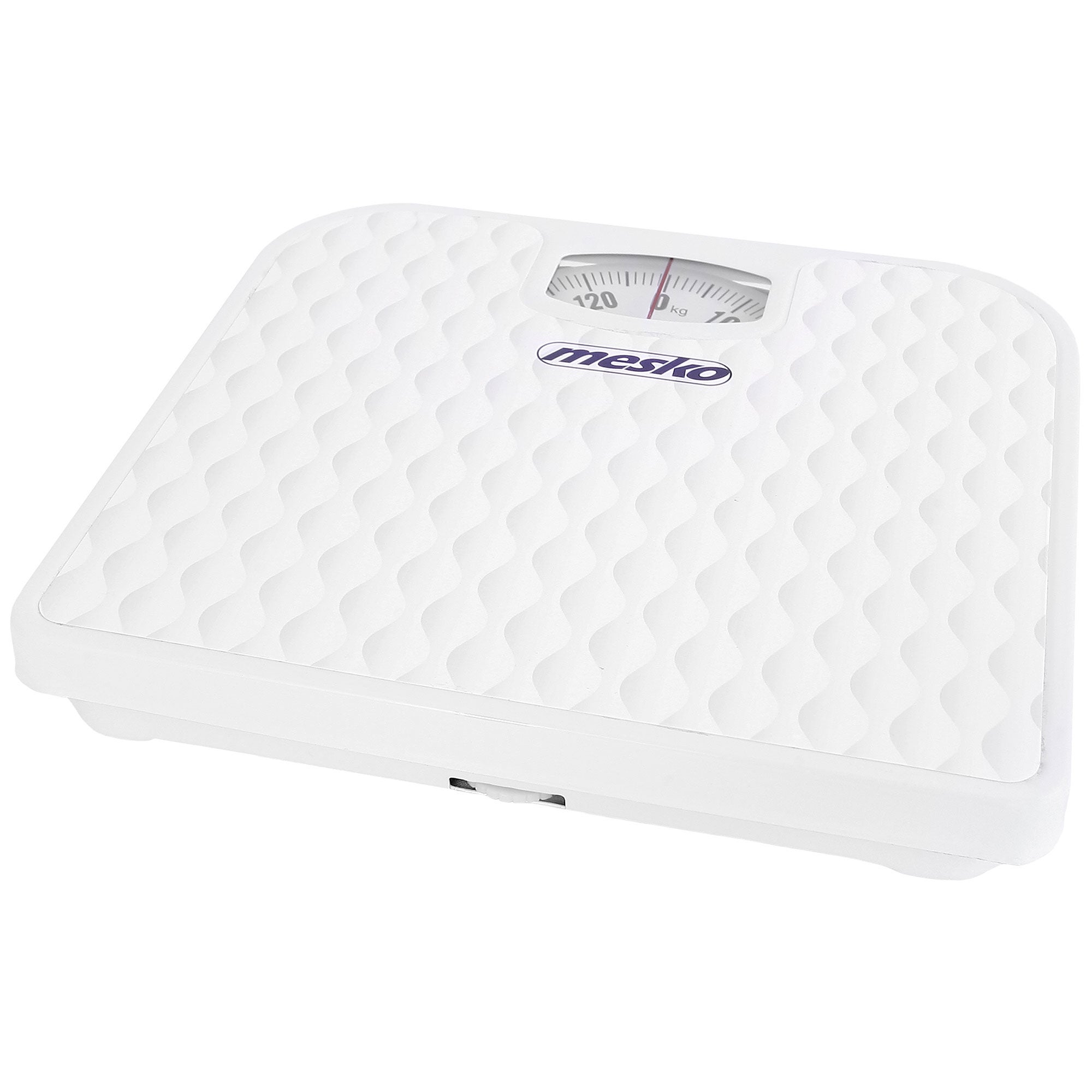 Báscula Analógica de Baño, Precisión, Mecánica, Medición hasta 130 kg, sin Pilas, Fácil Uso, Mesko, Blanco, , MS8160 - 5
