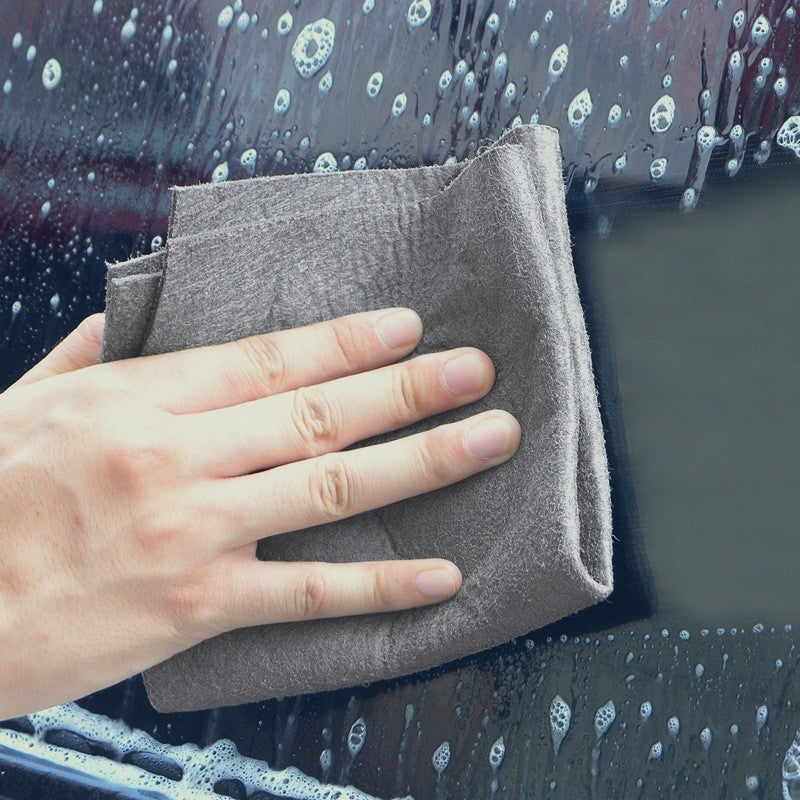 Paquete de 5 paños de limpieza mágicos para ventanas, cristales y coches. DarkGrey - 2