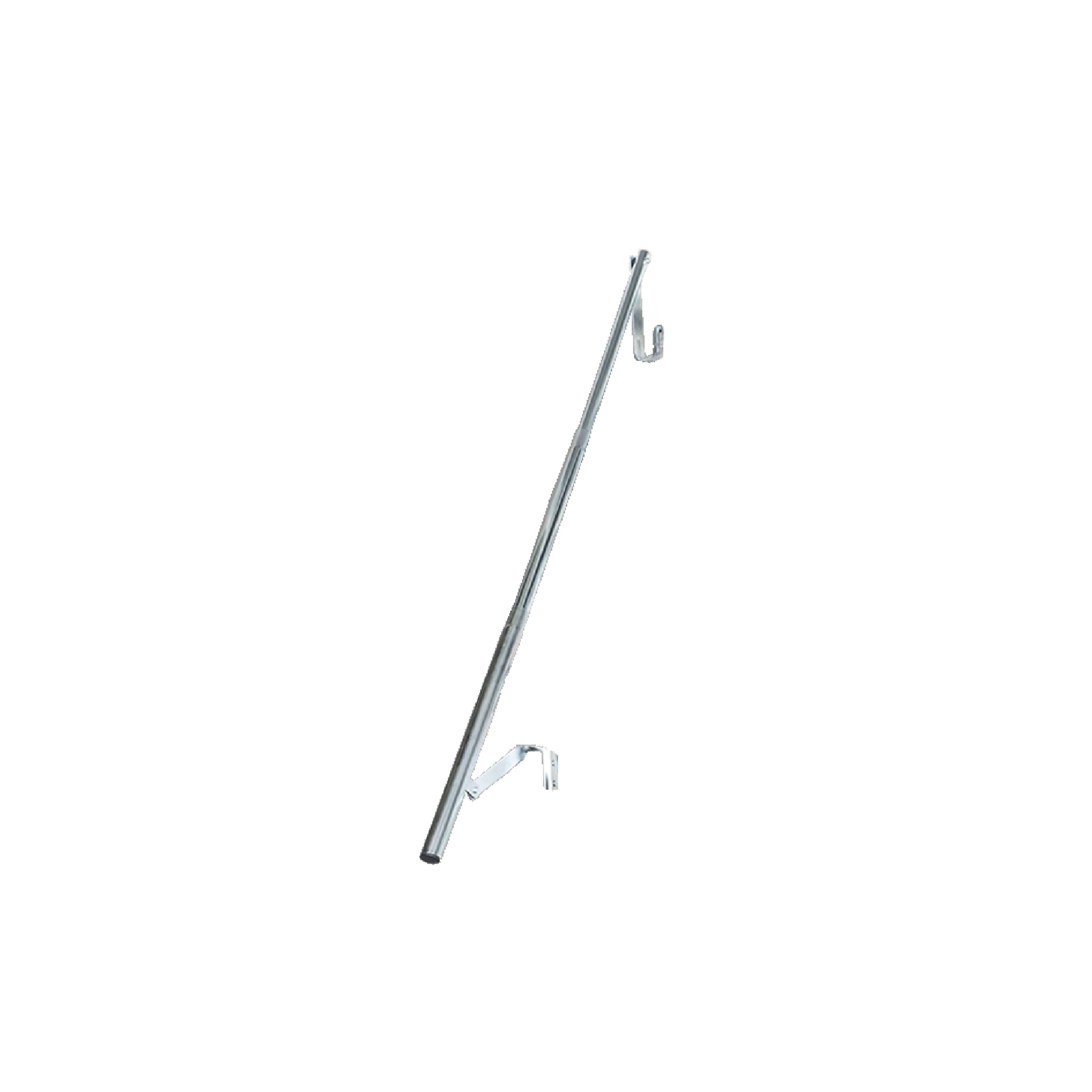 Pasamanos suplementario de acero. escalera escamoteable b20