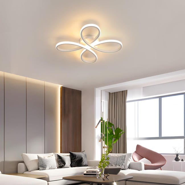 Dimmerabile LED Plafoniera Petalo Design Fiori Lampadario Moderno Metallo Acrilico Lampada Da Soffitto Tavolo Da Pranzo Luce Soggiorno Cucina Camera Da Letto Indoor Illuminazione,5heads/ø58cm/48w Dimmerabile LED Plafoniera Petalo Design Fiori Lampadario Moderno Metallo Acrilico Lampada Da Soffitto Tavolo Da Pranzo Luce Soggiorno Cucina Camera Da Letto Indoor Illuminazione,5heads/ø58cm/48w