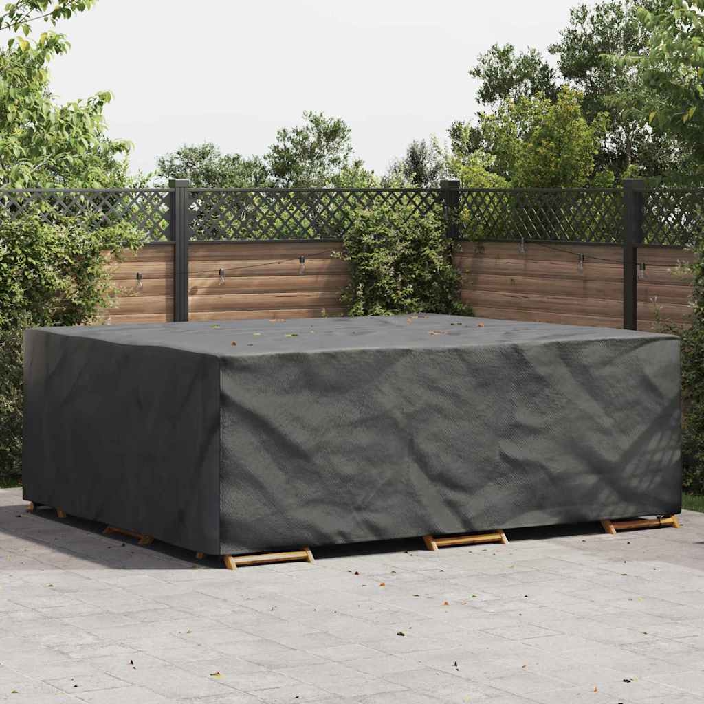 Pokrowiec na meble ogrodowe Czarny 300 x 250 x 100 cm 600D