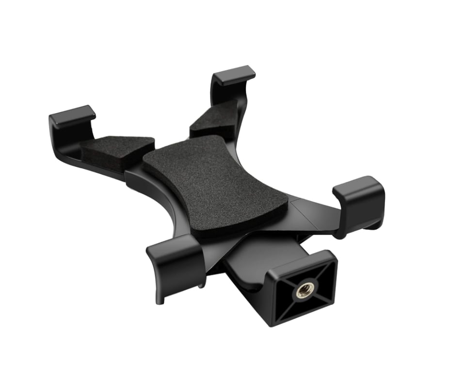 Uchwyt na tablet (4,9"-7,9" regulowana szerokość), kompatybilny ze statywem/monopodem ze standardowym gwintem 1/4" do mocowania zdjęć