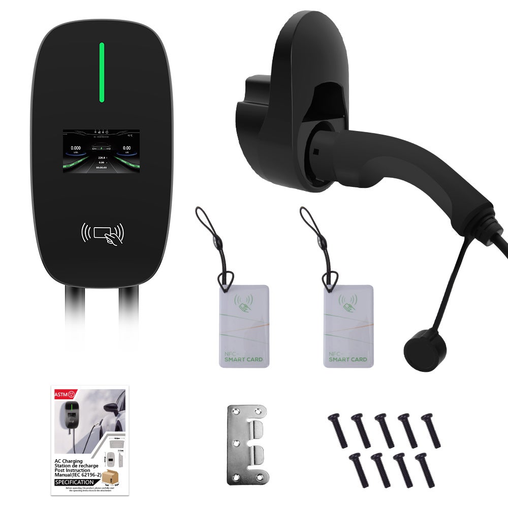 HEXINEX inteligente Wallbox de Carregamento monofásico 7 kW 32A - Tipo 2 IEC62196-2, Cabo 6m, Controlo por APP, NFC - 9