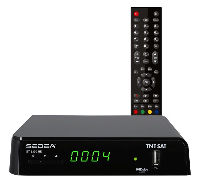 Récepteur/Décodeur Satellite TNTSAT Haute définition ST-5300 HD PVR Ready - SEDEA - 685300