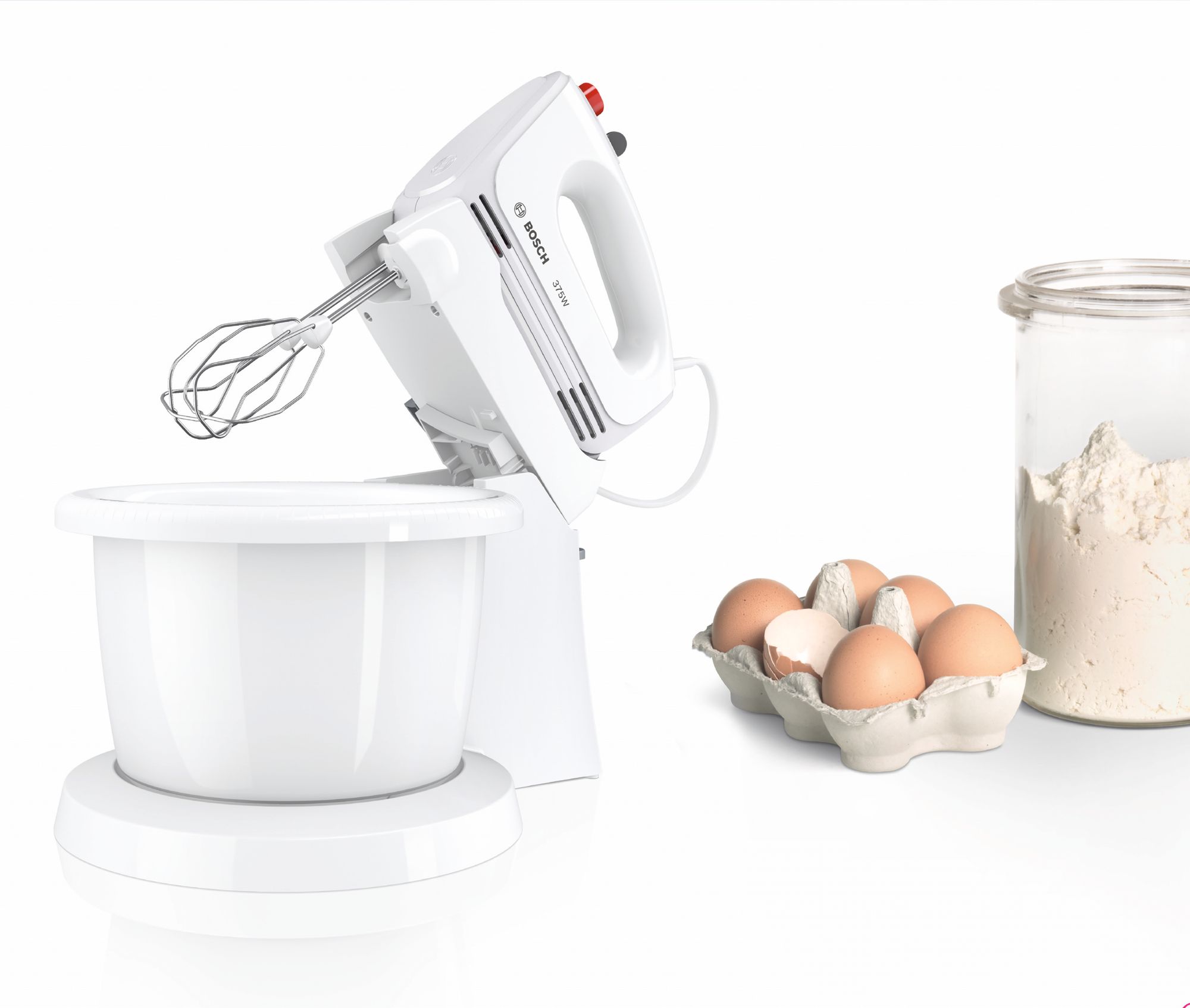 Bosch Mikser Ręczny - MFQ2600W - 375W - Biały - 2