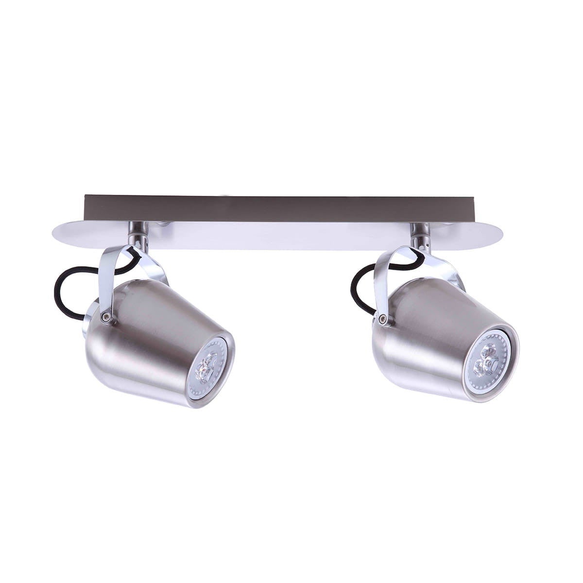 Lampa sufitowa wisząca Josie nikiel 2xGU10x50W nowoczesna wym: 35 x 12 cm metal Italux