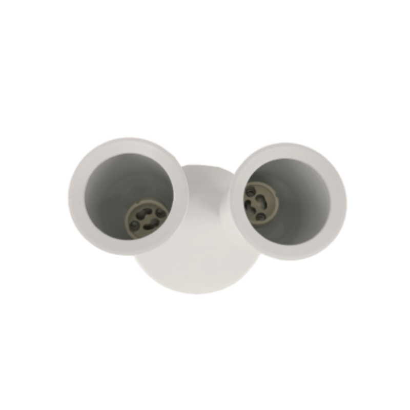 Spot LED en Saillie Double Orientable BLANC pour Ampoule GU10 - SILAMP - 5