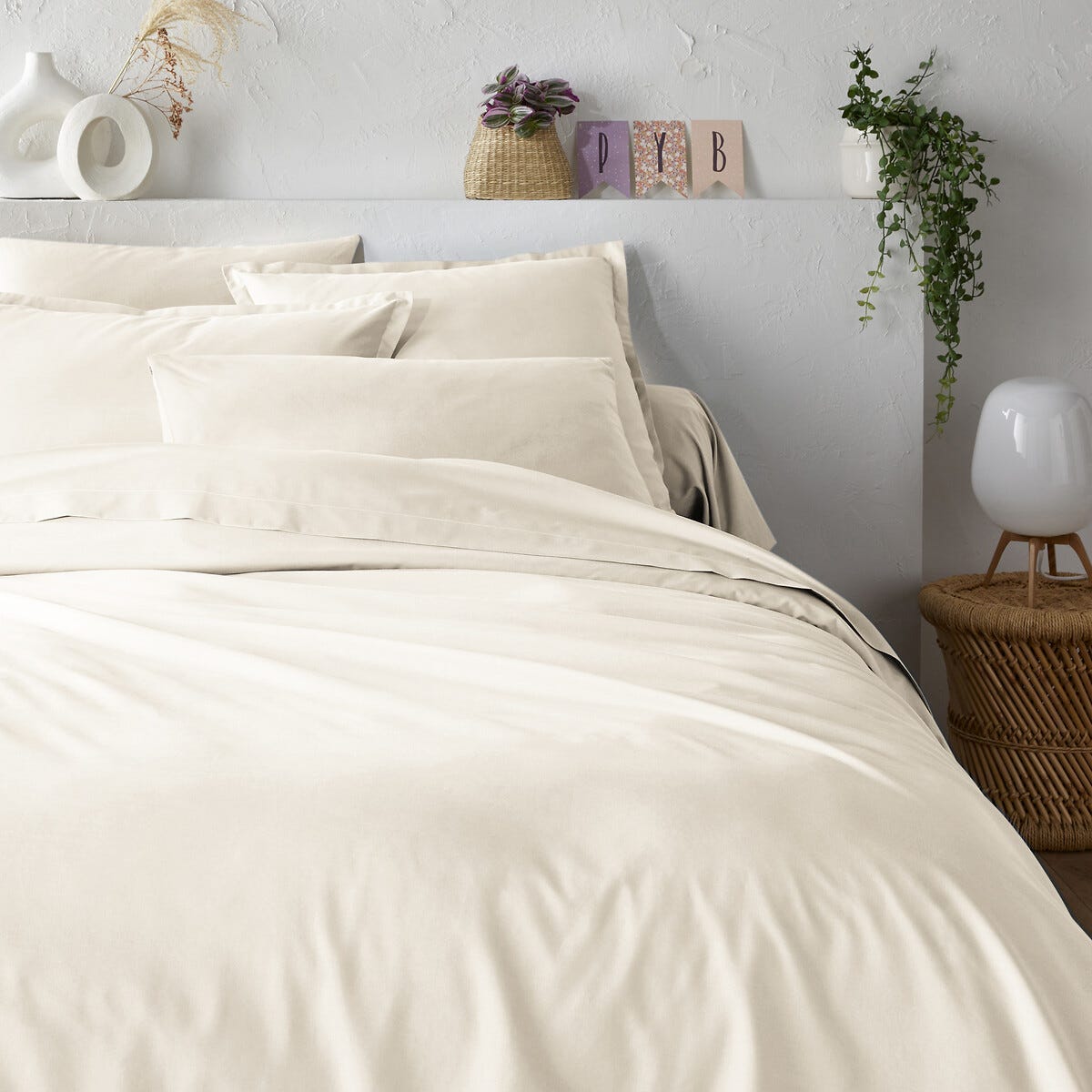 Housse de couette gaze de coton bio Lou CAMIF-240 x 220 cm-Vert d'eau | Leroy Merlin Housse de couette gaze de coton bio Lou CAMIF-240 x 220 cm-Vert d'eau | Leroy Merlin