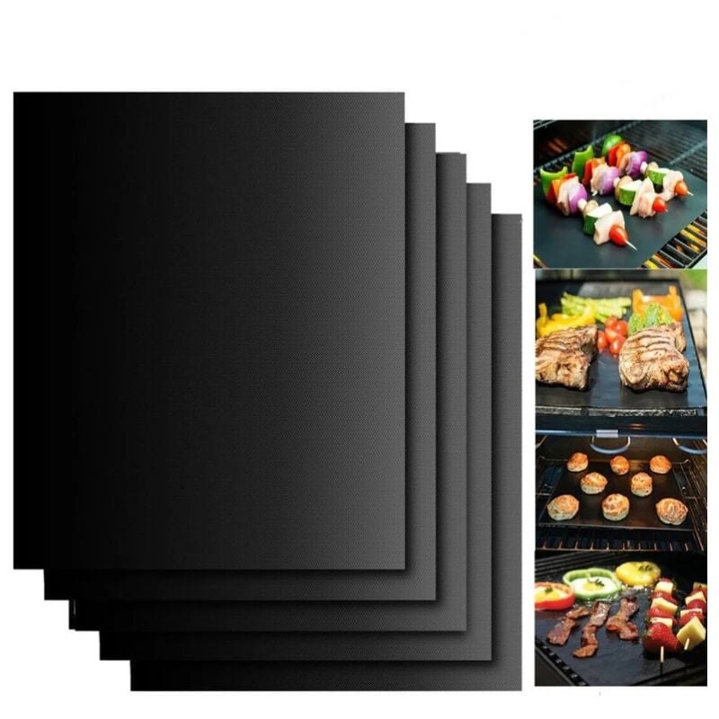 Szt. Mata do grilla Mata do grillowania Mata do grillowania na świeżym powietrzu Nieprzywierająca deska do pieczenia wielokrotnego użytku 40*30 cm na