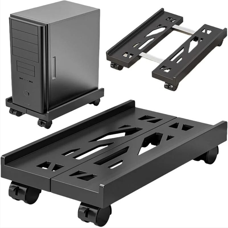 Support unité centrale sur 2 niveaux Unité PC Fixe et imprimante avec 6 roues - Noir - Alger Algérie Support unité centrale sur 2 niveaux Unité PC Fixe et imprimante avec 6 roues - Noir - Alger Algérie