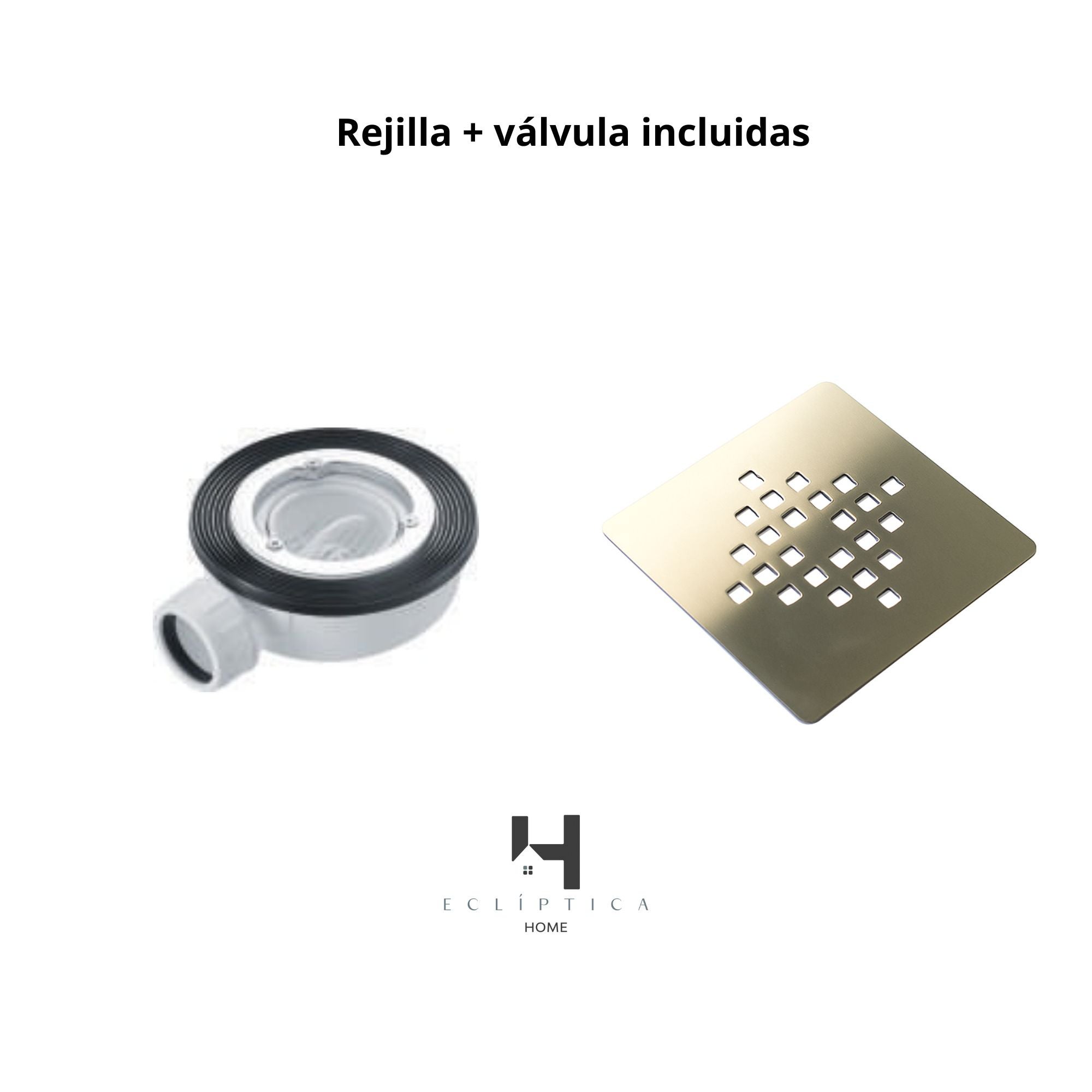 Plato de ducha 70x190 cm de resina Antideslizante C3 | Carga mineral, textura pizarra, antracita ral 7016 | Incluye válvula y rejilla - 9