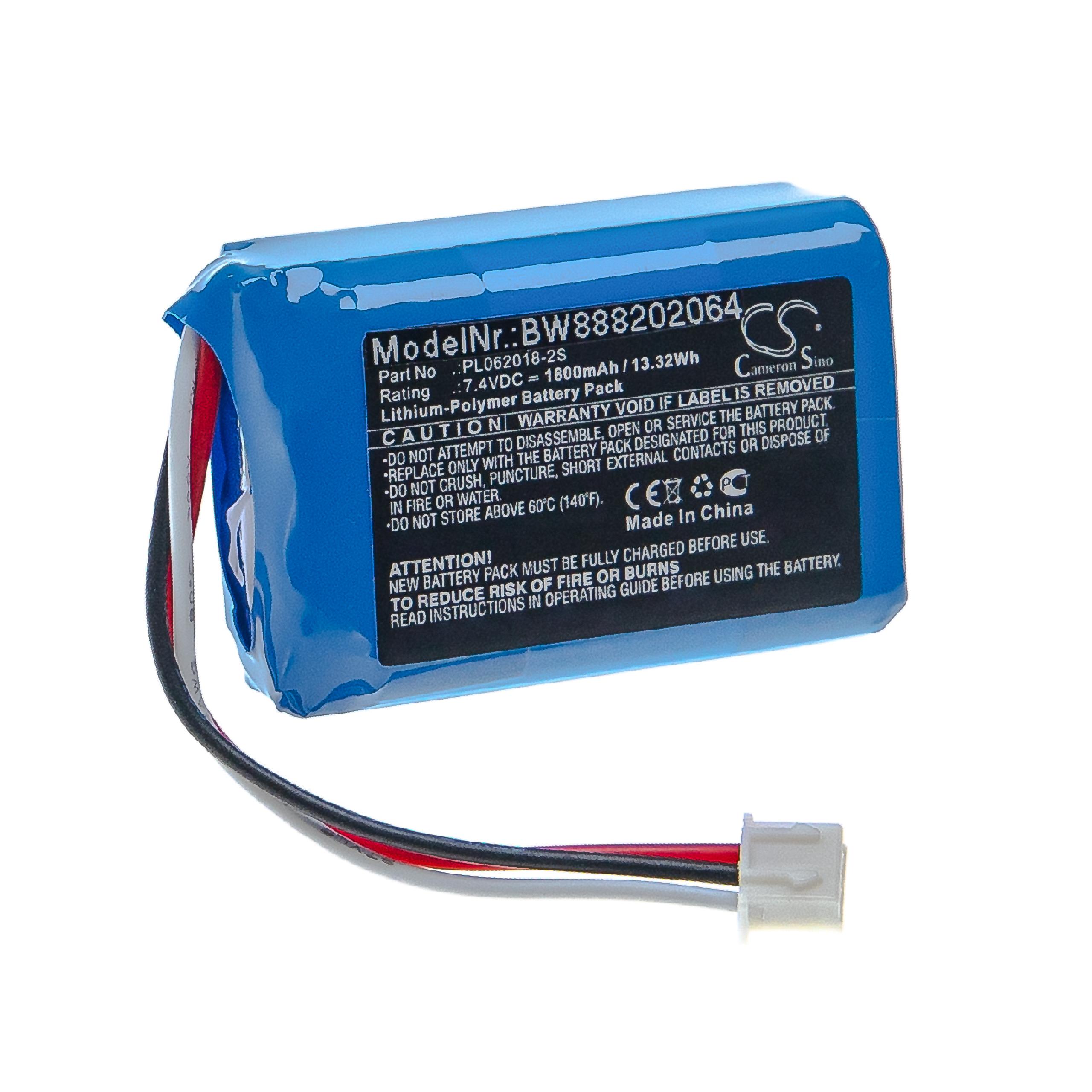 Vhbw Batería De Repuesto Para DJI T01 – 1100 MAh, 3.8 V, Polímero De Litio Para Drones Y Cuadricópteros
