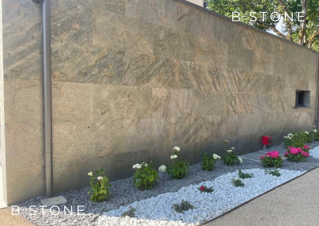 Feuille De Pierre 100% Naturelle B-Stone Jorasses 205 2400x1200mm - 2,88m2 - 4