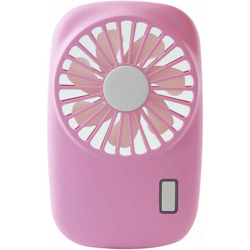 Mini Ventilador Portátil Con Pulverizador De Agua, 4 Velocidades, Batería 2000mAh, Carga USB-C, Ultraligero (147g), Ideal Para Viajes, Playa Y Oficina