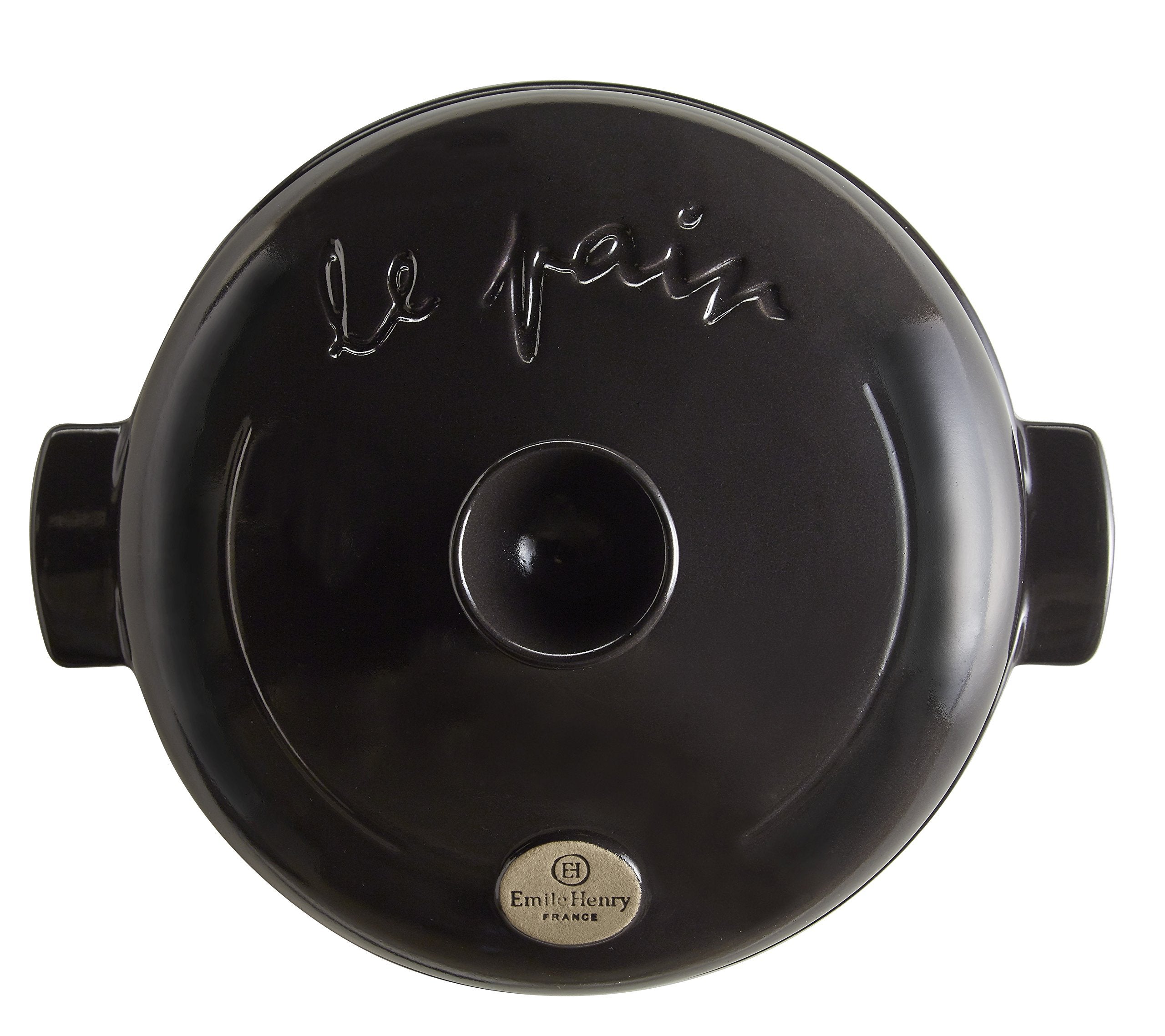 Emile Henry Cuoci Pane con Imballaggio Rinforzato, Carbone, Ceramica - 4