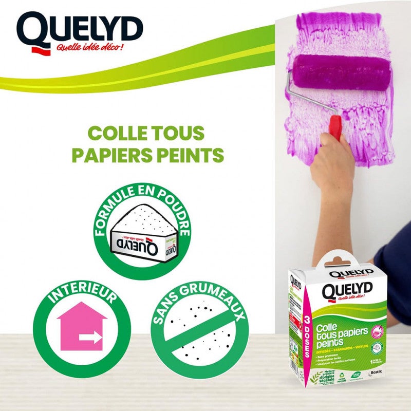 Pega todos los papeles pintados QUELYD, 0,15 kg - 3