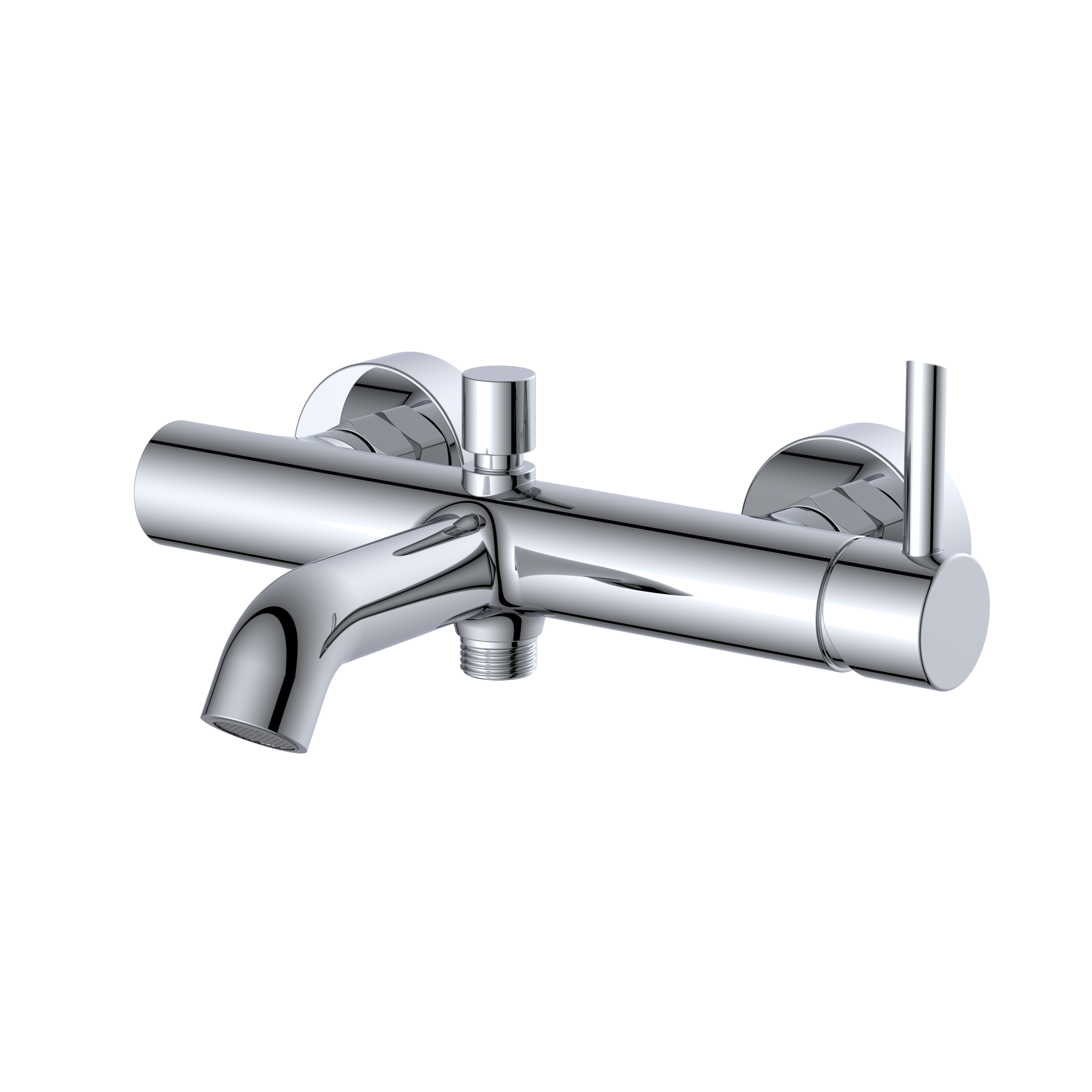 Bateria wannowo-prysznicowa Durasan TAMMY chrom 1-uchwytowa 1 szt.