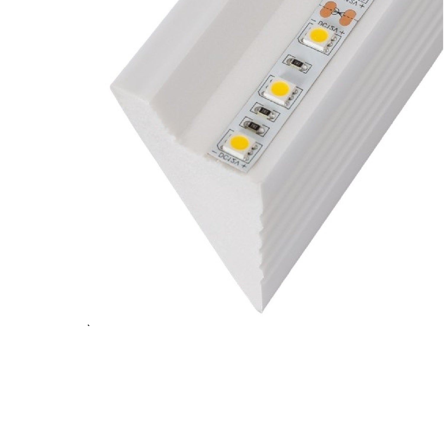Profilés LED En PU Pour éclairage Indirect – 10 M, Blanc – Corniche Lumineuse, Style Stuc – Installation Facile