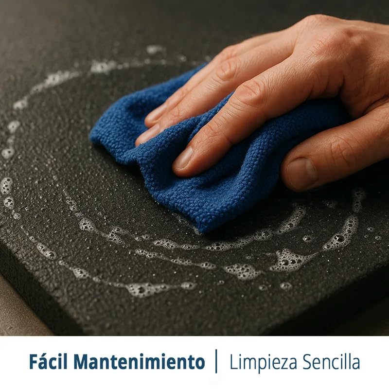 Arquiservi - Placa de borracha preta 50x50x15mm (1 unidade) Piso antiderrapante, alta densidade, para uso interno e externo - 6