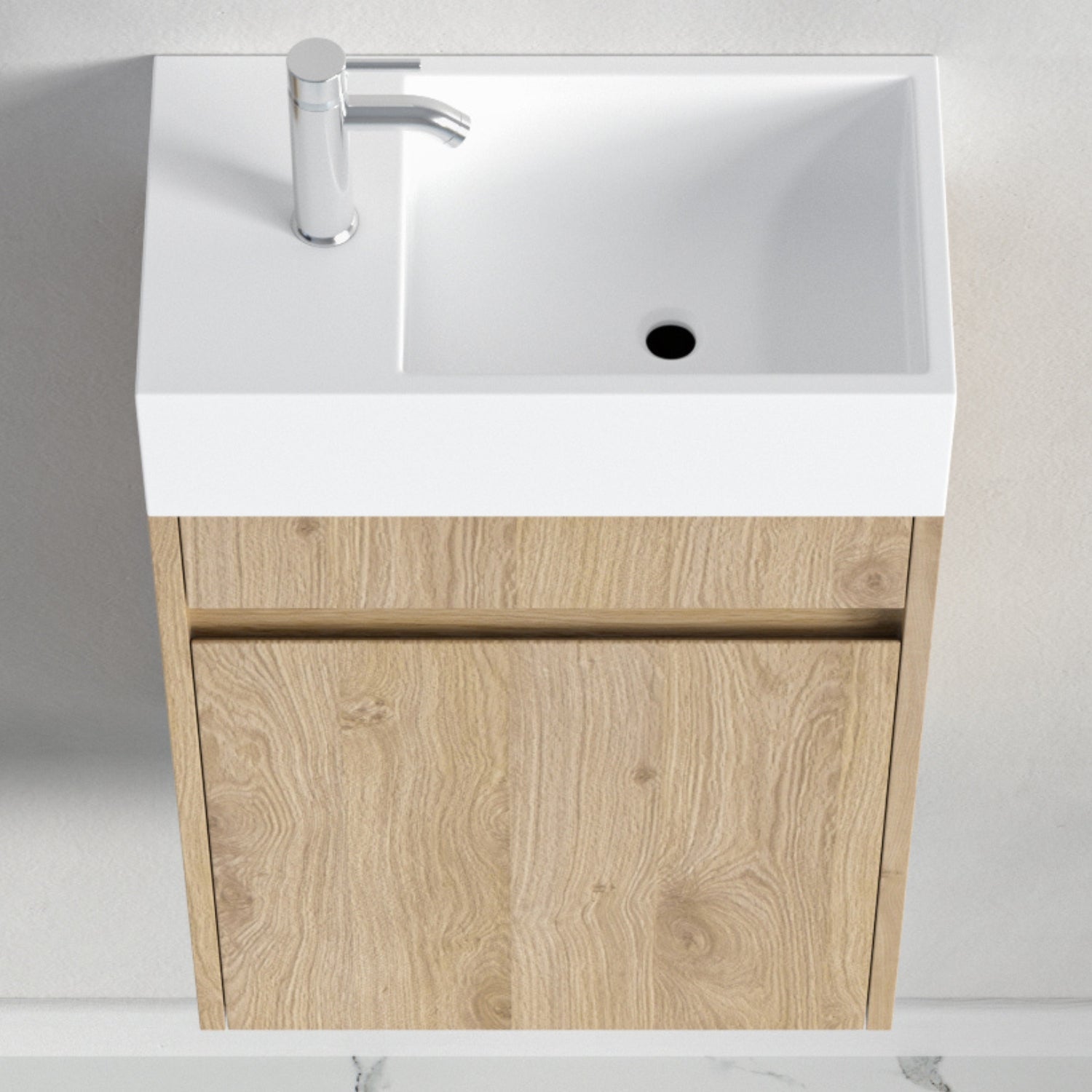 Mobile bagno sospeso com lavabo 40 cm rovere chairo - LOMAZOO Ibiza - 7