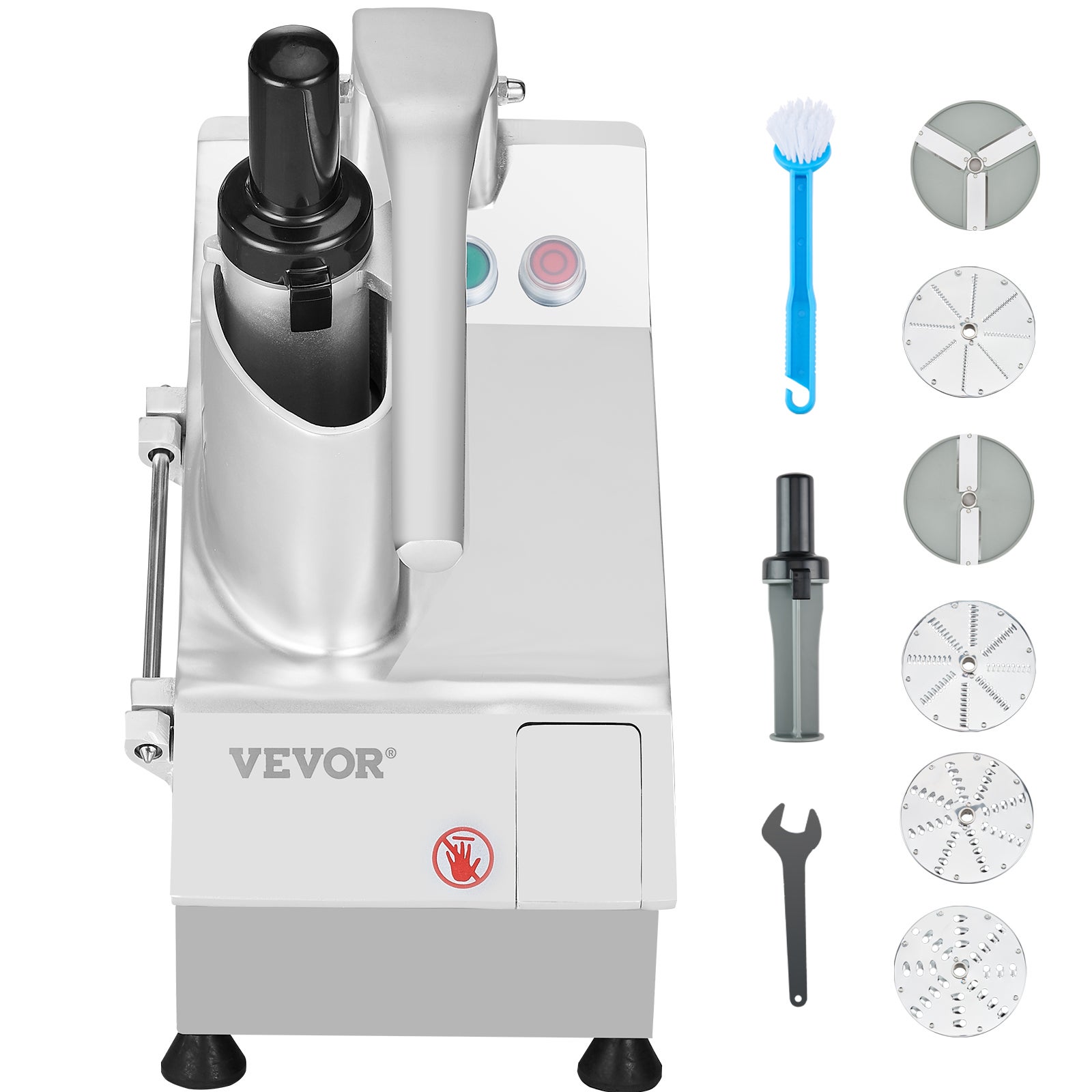Robot kuchenny krajalnica do warzyw siekacz do warzyw 6 ostrzy 550W VEVOR