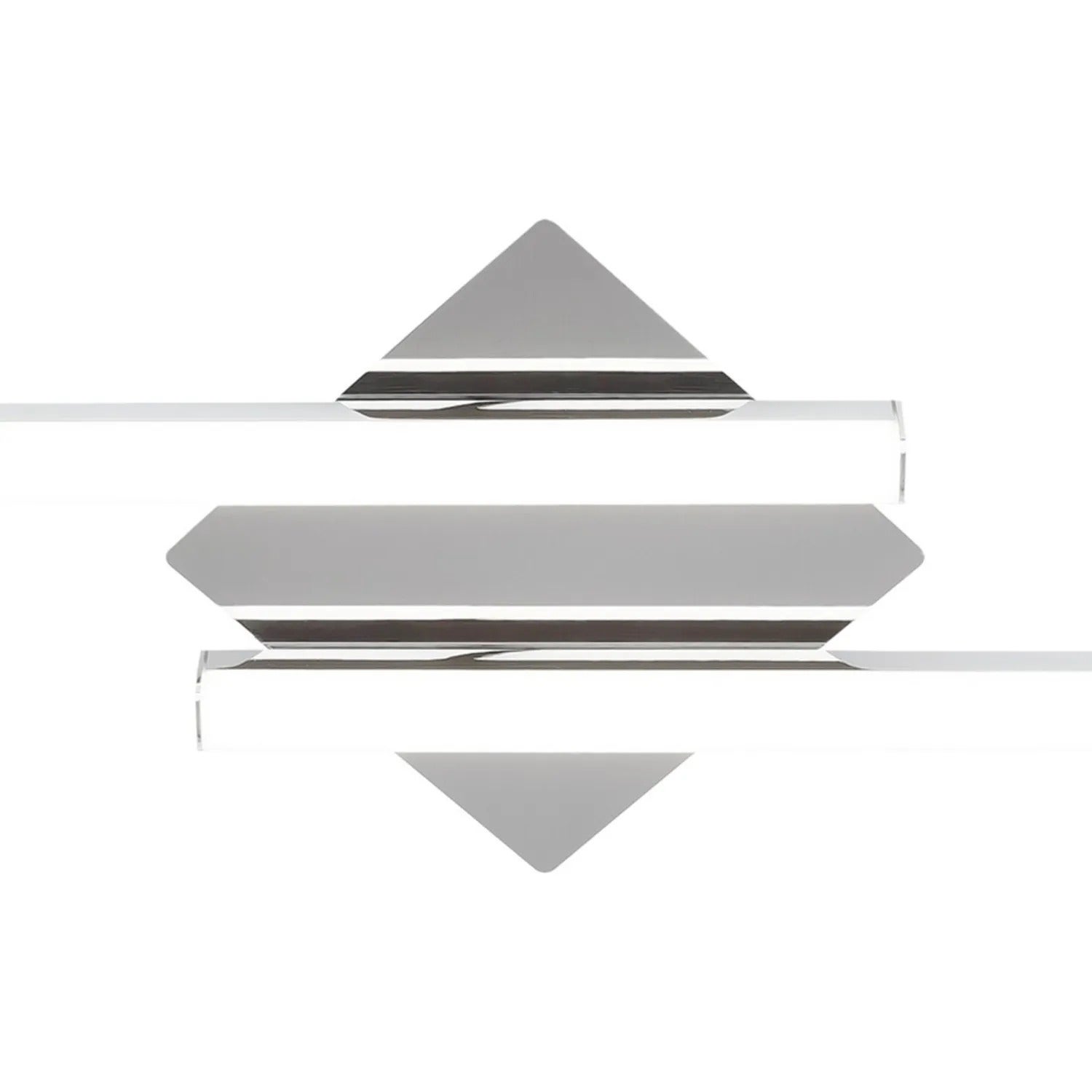 Lampa sufitowa LED Antonia 24W Neutralna biel 2360lm metal chromowana biała wym:7x73,5x26,5cm IP44 Rabalux
