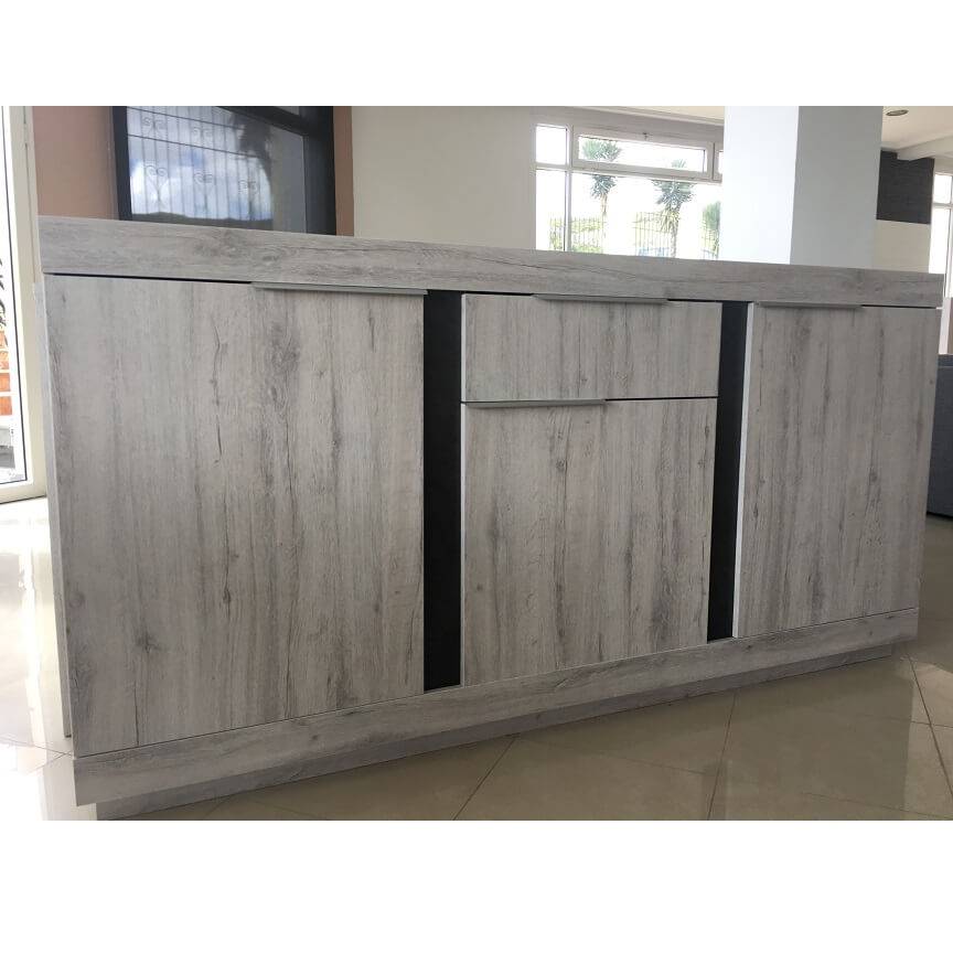 Salle à manger complète LISA Gris - 4