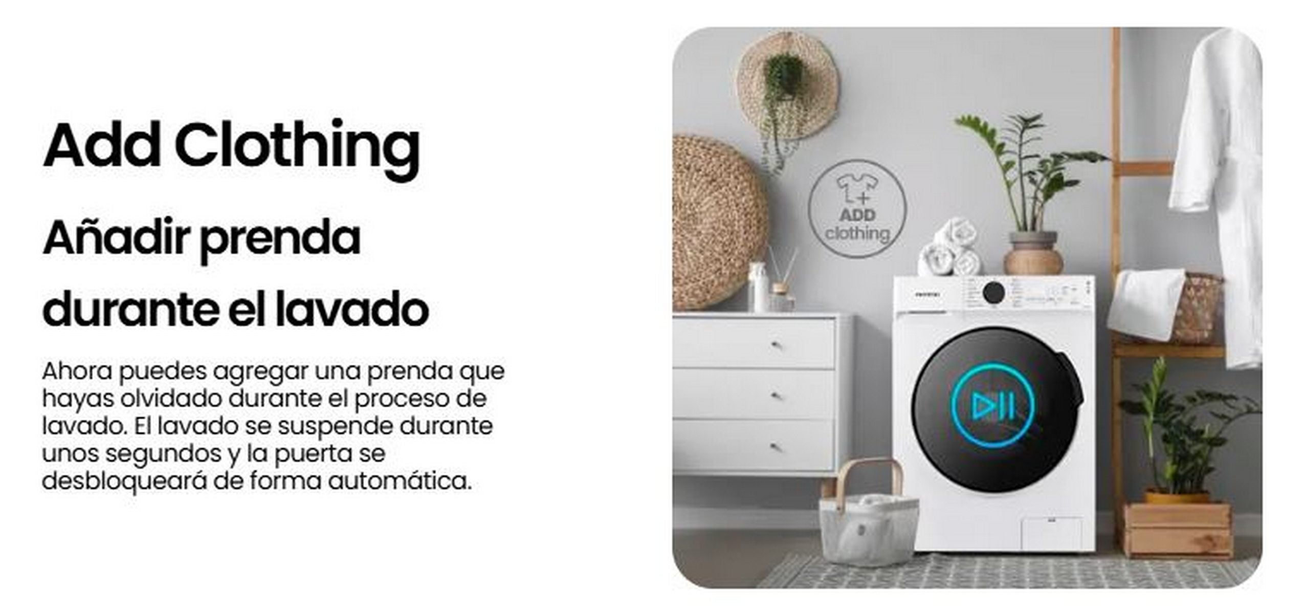 Lavaseca INFINITON WSD-A685B, 8 kg / 6 kg, 1400 rpm, A/D, Inverter, Blanco - 6