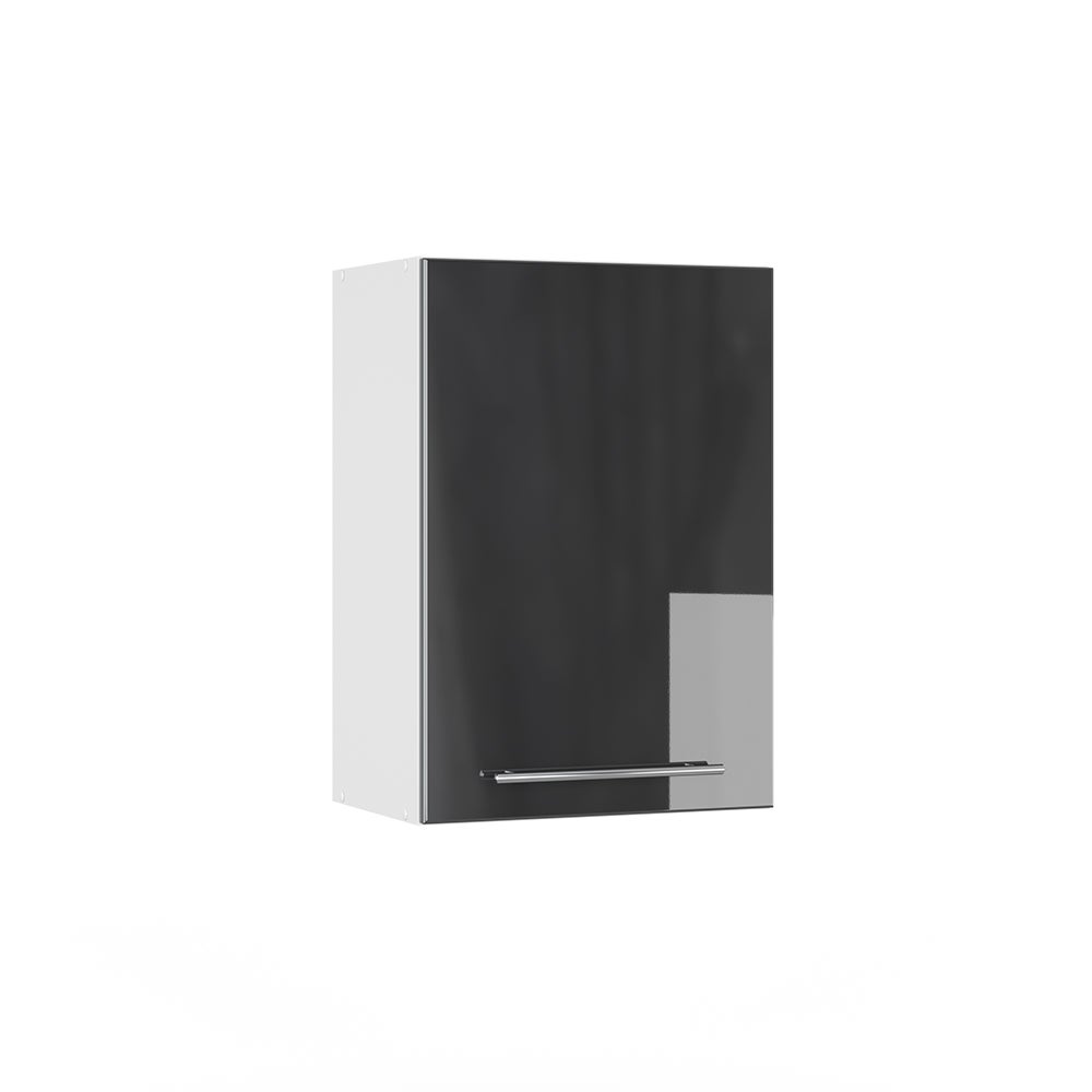Vicco Szafka ścienna Fame-Line, Antracyt wysoki połysk, 50 cm