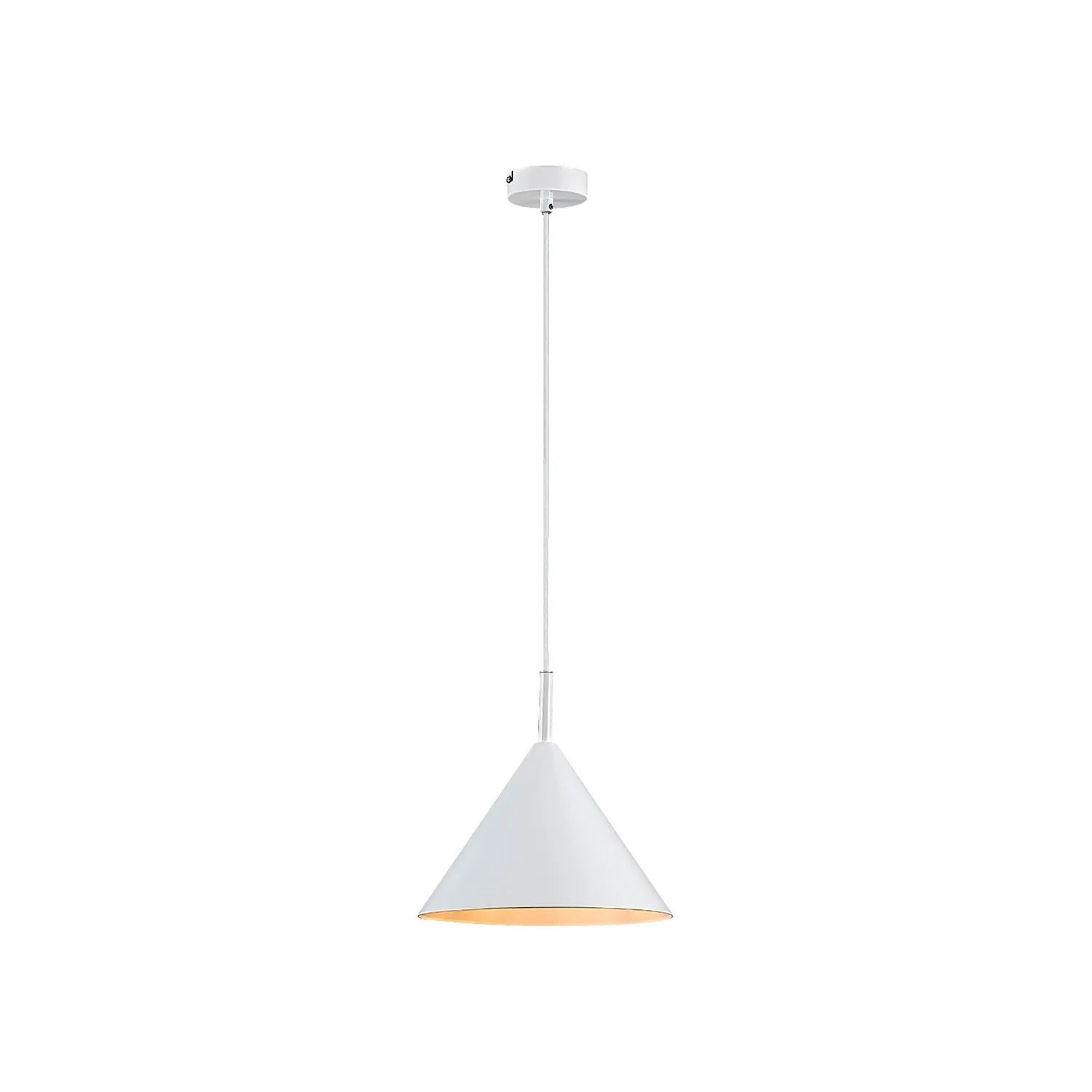 Lampa wisząca Jarod biała 1xE27x40W metal wym:130x25x25cm IP20 Rabalux