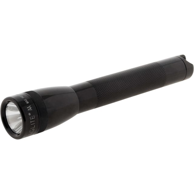 Lampe de poche compacte Mini Maglite M2A 2 piles AA 14 cm - Noir