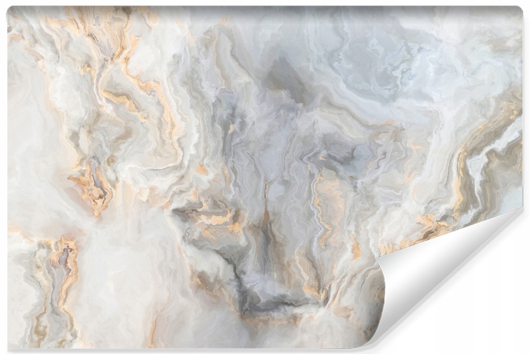 Papel pintado fotográfico no tejido mármol para dormitorio salón 520cm x 318cm