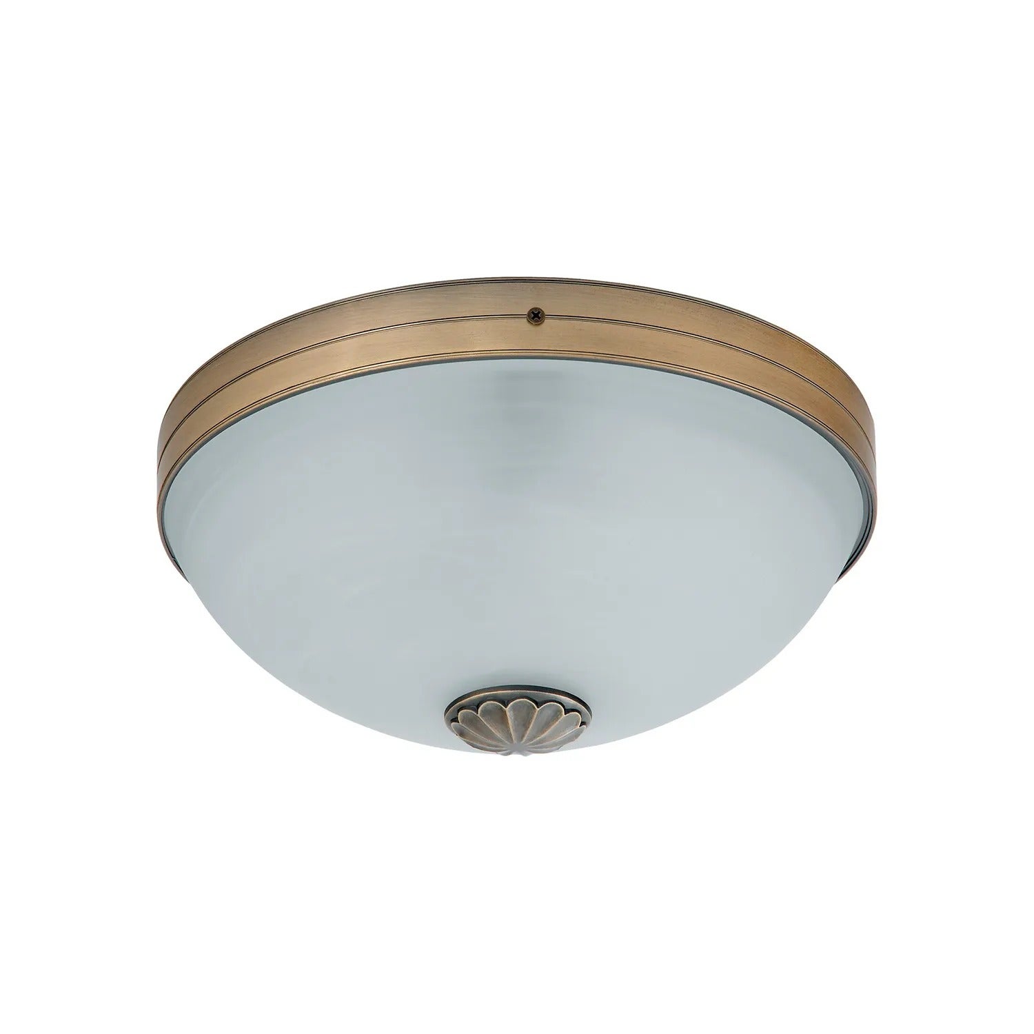 Plafon Orchidea brązowo-białe szkło alabastrowe 2xE27x60W wym:16,5x33x33cm IP20 Rabalux