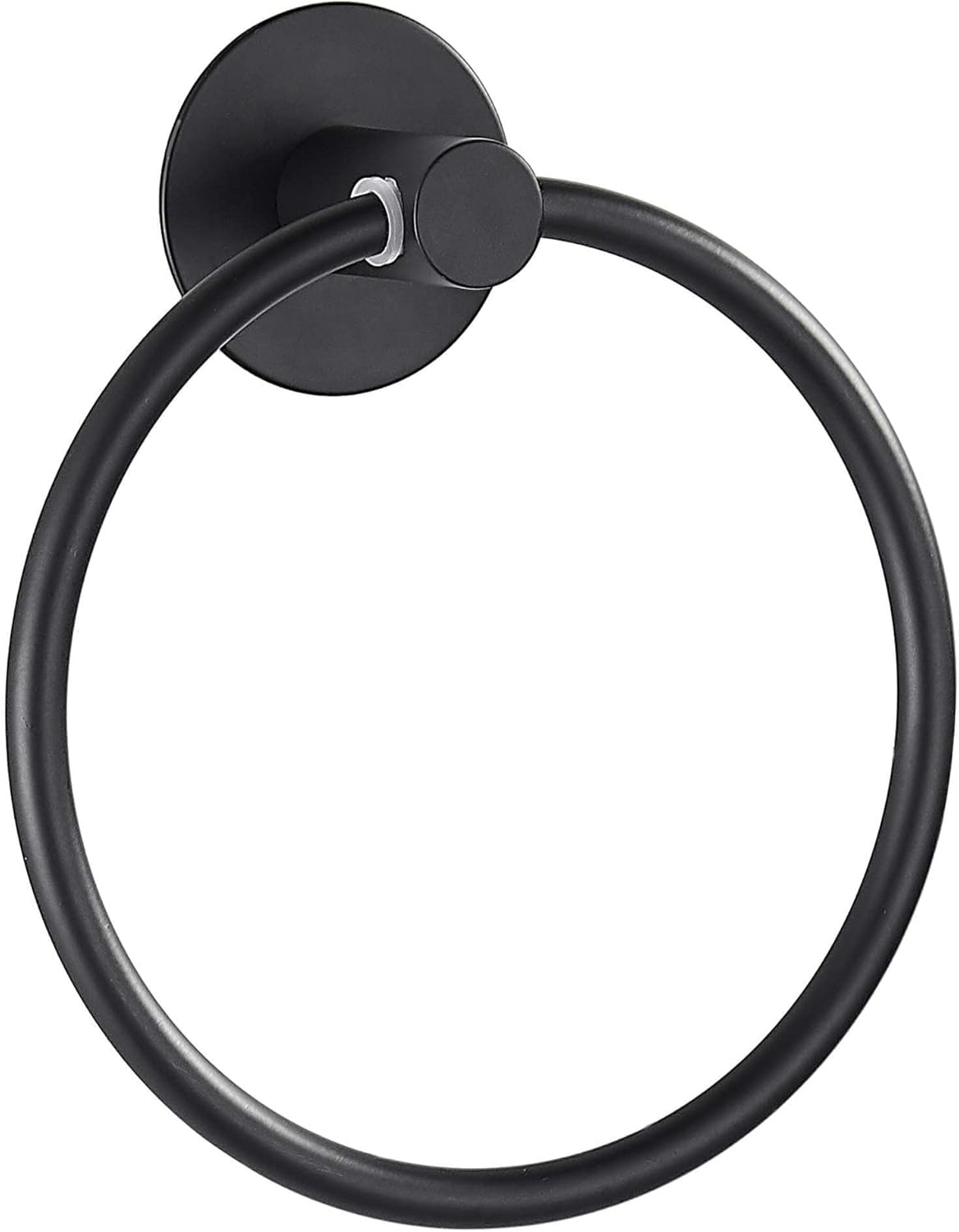 Noir)Porte Serviette Adhesif Salle de Bain Fort Anneau Porte-Serviette, Acier Inoxydable, Le Chromé Noir)Porte Serviette Adhesif Salle de Bain Fort Anneau Porte-Serviette, Acier Inoxydable, Le Chromé