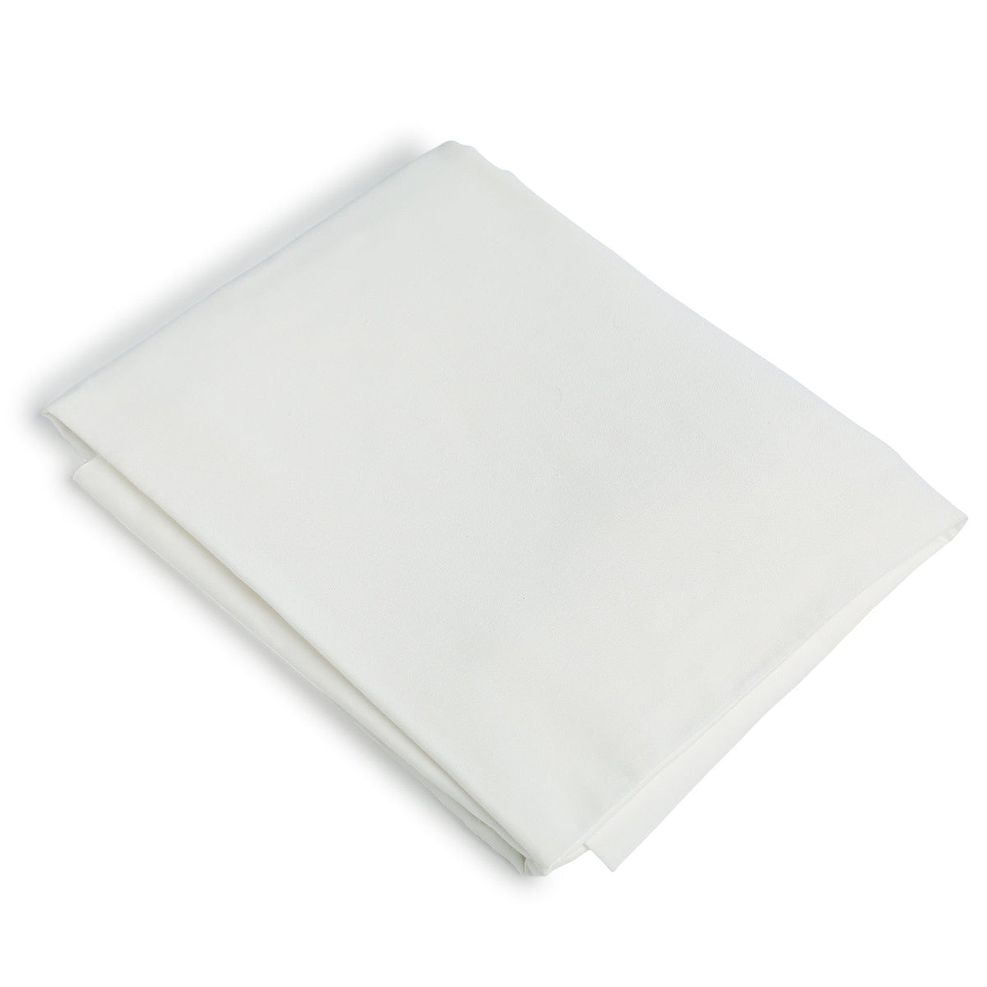 Drap plat 240x300 percale de coton blanc - 2