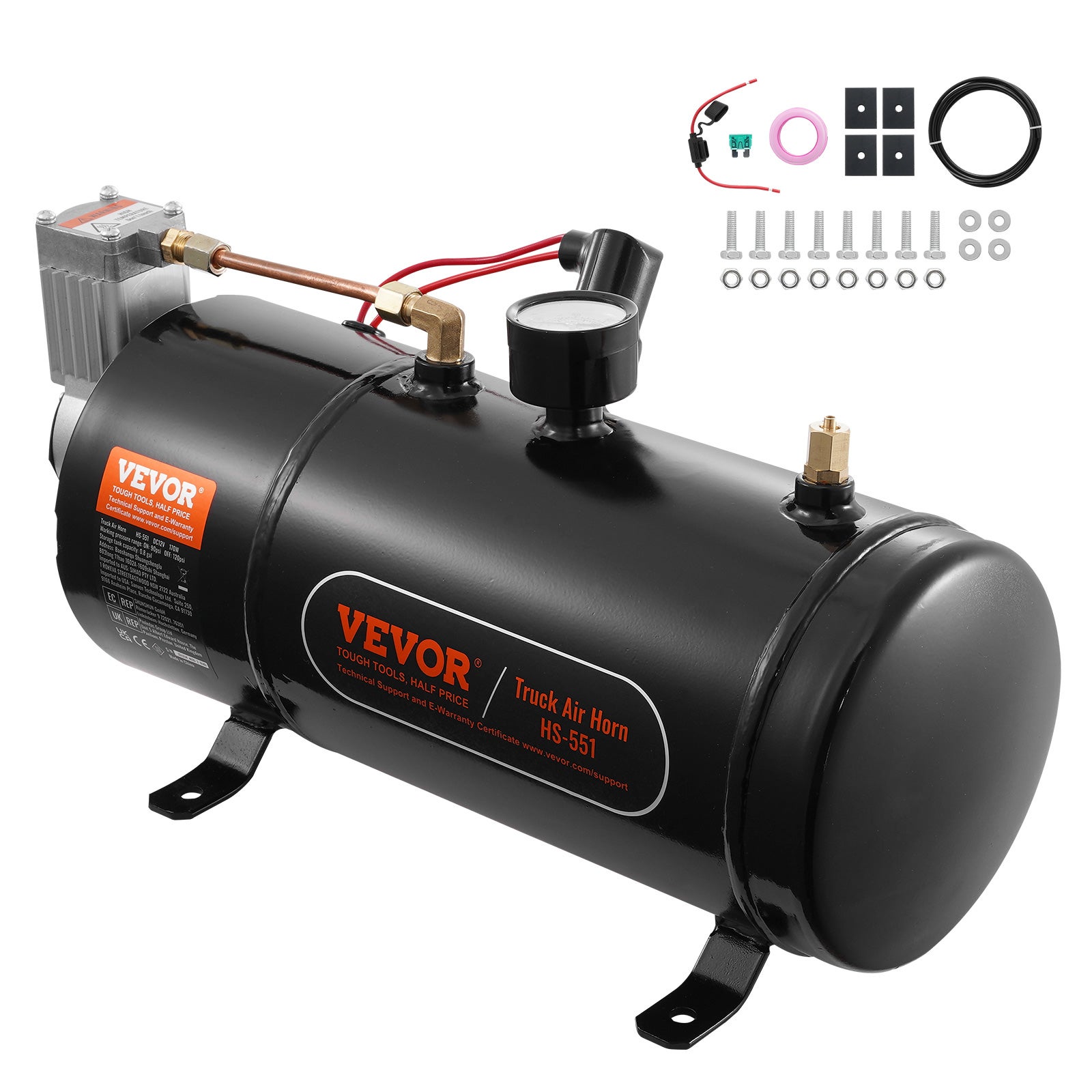 150psi Compresseur d'air Pompe de gonflage 12V pour le pneu de voitur