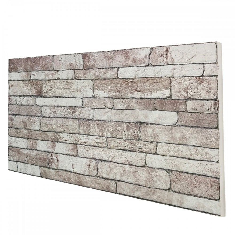 DAKOTA STONE - Panneau Faux Pierre En Résine EPS Format 100x50 Cm Epaisseur 2 Cm - 5