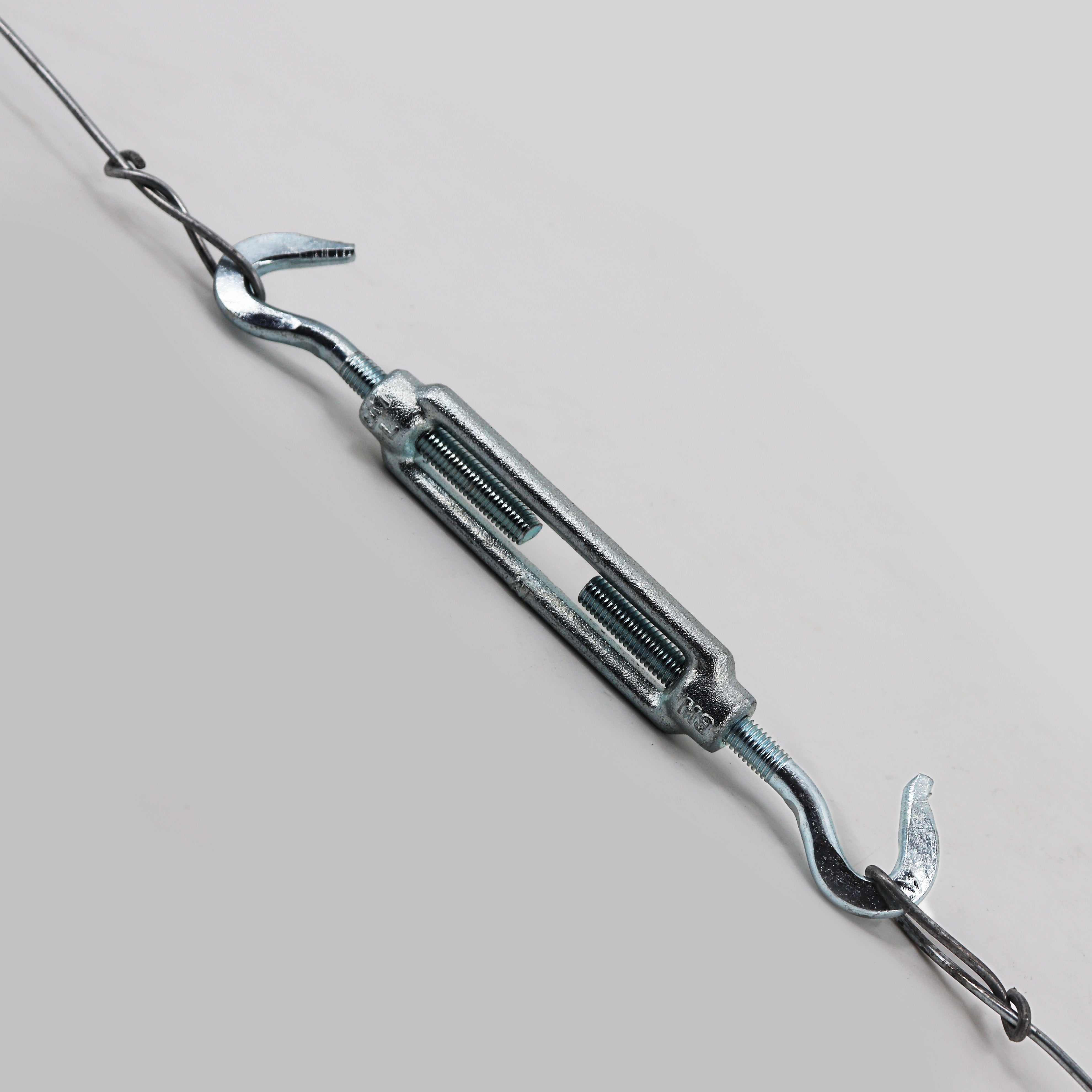 5 tendeurs de câble pour clôture de protection contre la faune sauvage, clôture forestière, tendeur, tendeur de fil 2 crochets - 4