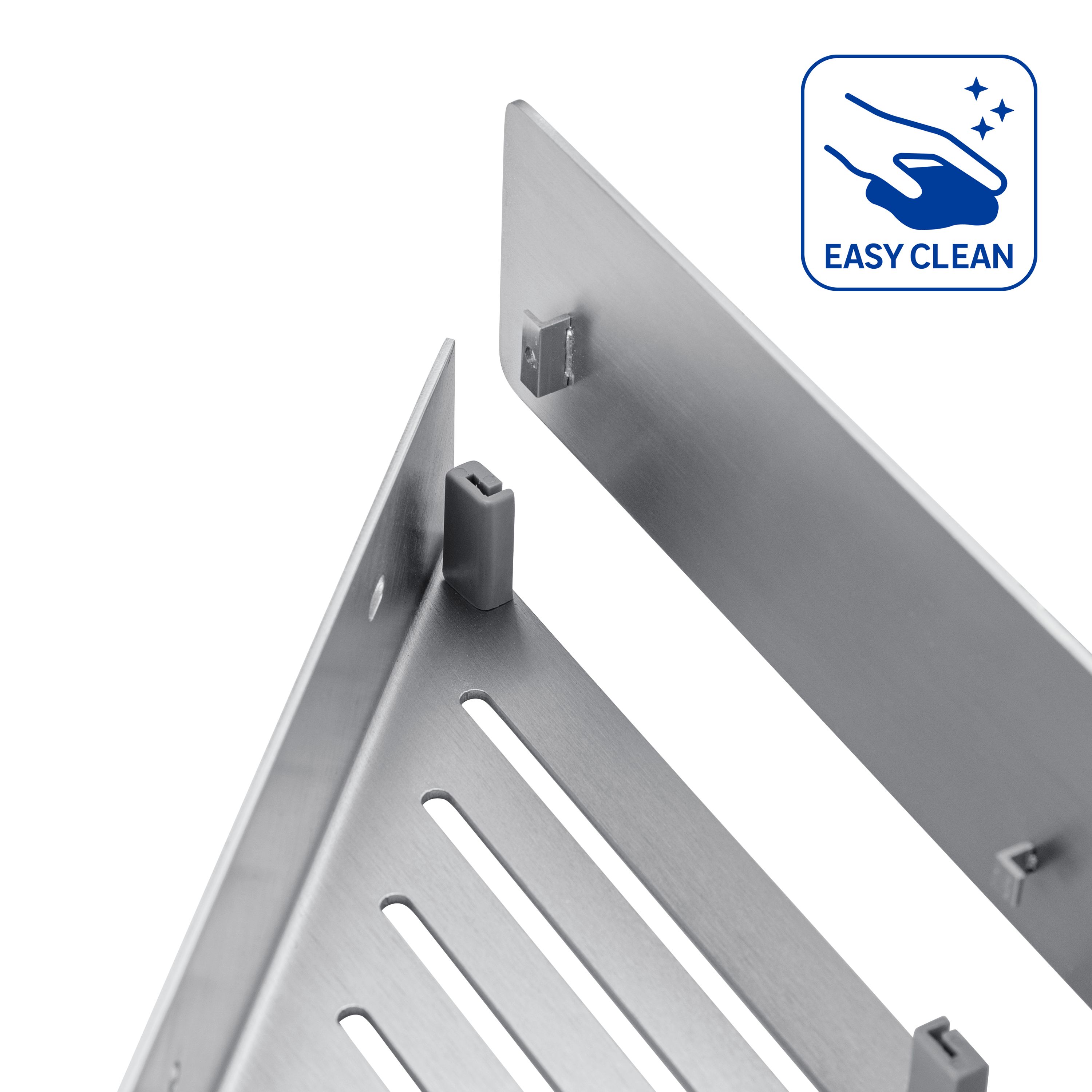 Organisateur de douche Neo gris / argent 31.11x6x22 cm - 4