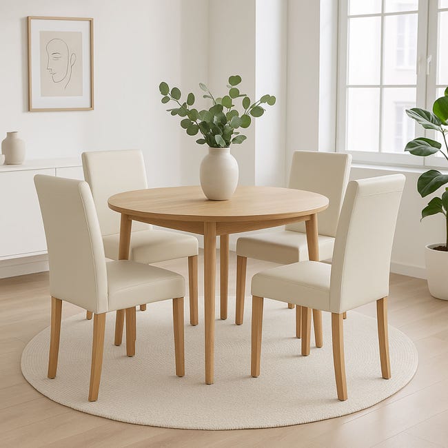 Ecopelle Sedie Sala Da Pranzo Bianche Vendita Mobili Online Sedia