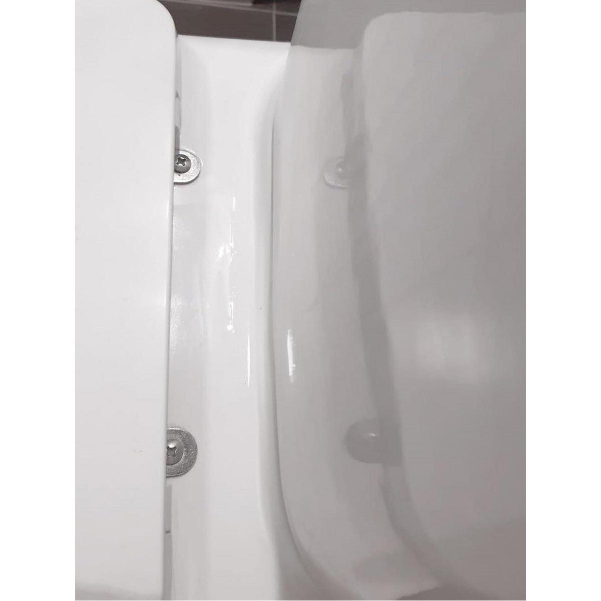 Couvercle de WC GALA Marina blanc, fixation verticale - 6