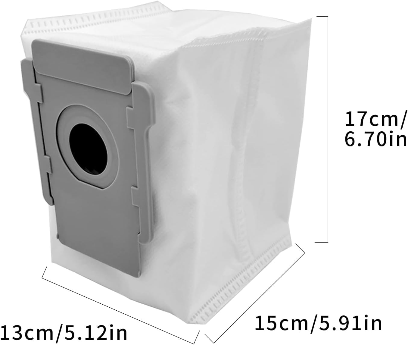 12 Sacchetti Compatibili IRobot Roomba I7/j7 - Sacchetti Per Polvere Per Base Di Ricarica Serie I, J, S, E - Foto 3
