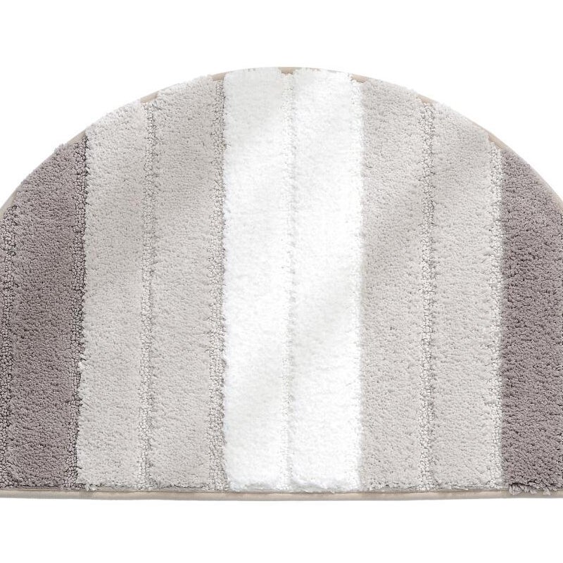 Wycieraczka półokrągła, miękka i chłonna mata łazienkowa, antypoślizgowa wycieraczka półokrągła, mata wejściowa, mata podłogowa, dywanik