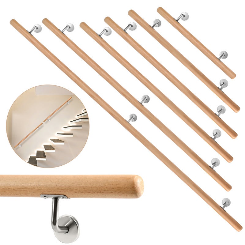 4 Bouchons Plastique Ronds 76mm - Pour Tubes, Mains Courantes, Garde-corps - Uxcell