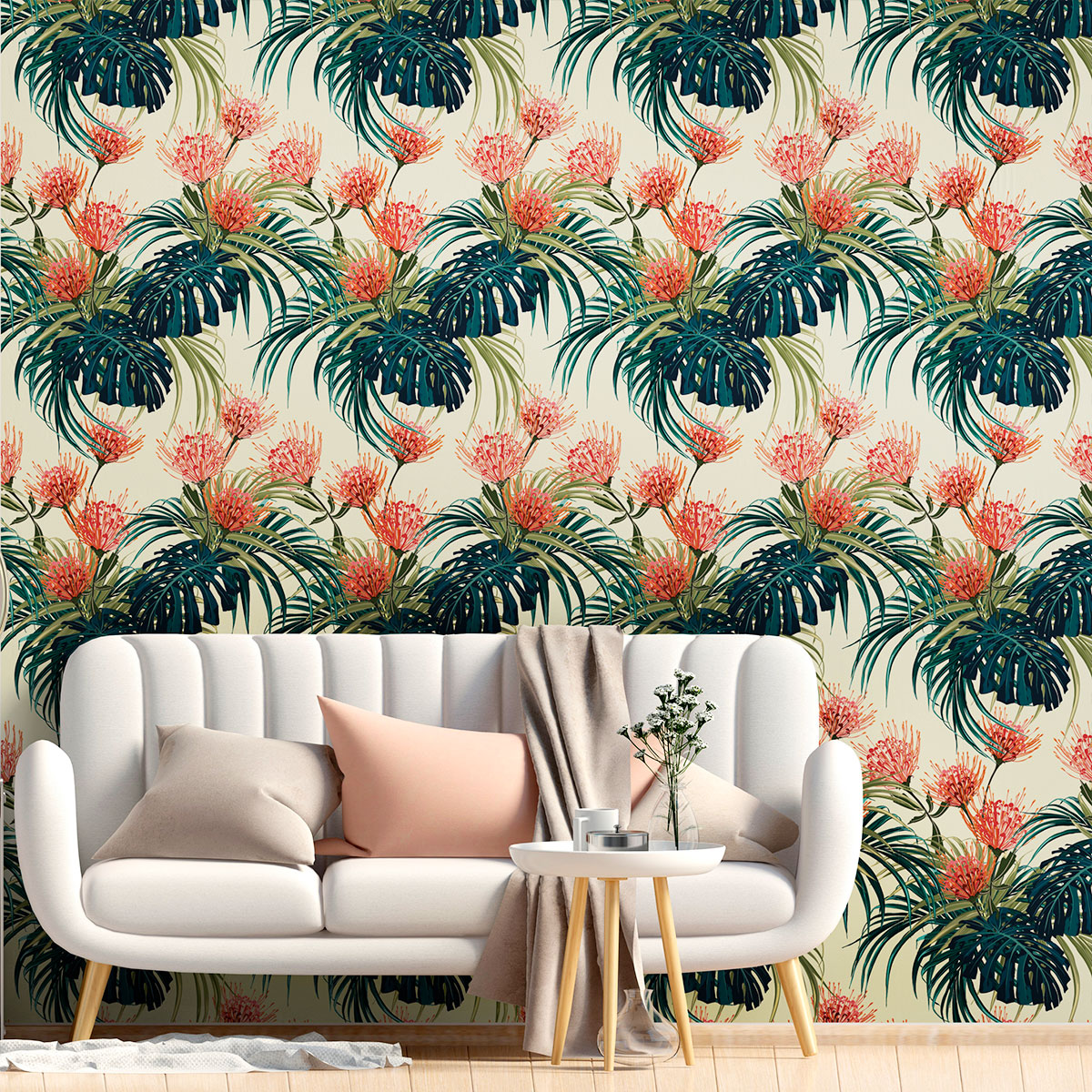 Adesivo carta da parati tropicale Sagua - Sticker adesivo - adesivi murali - 50x50cm - 5