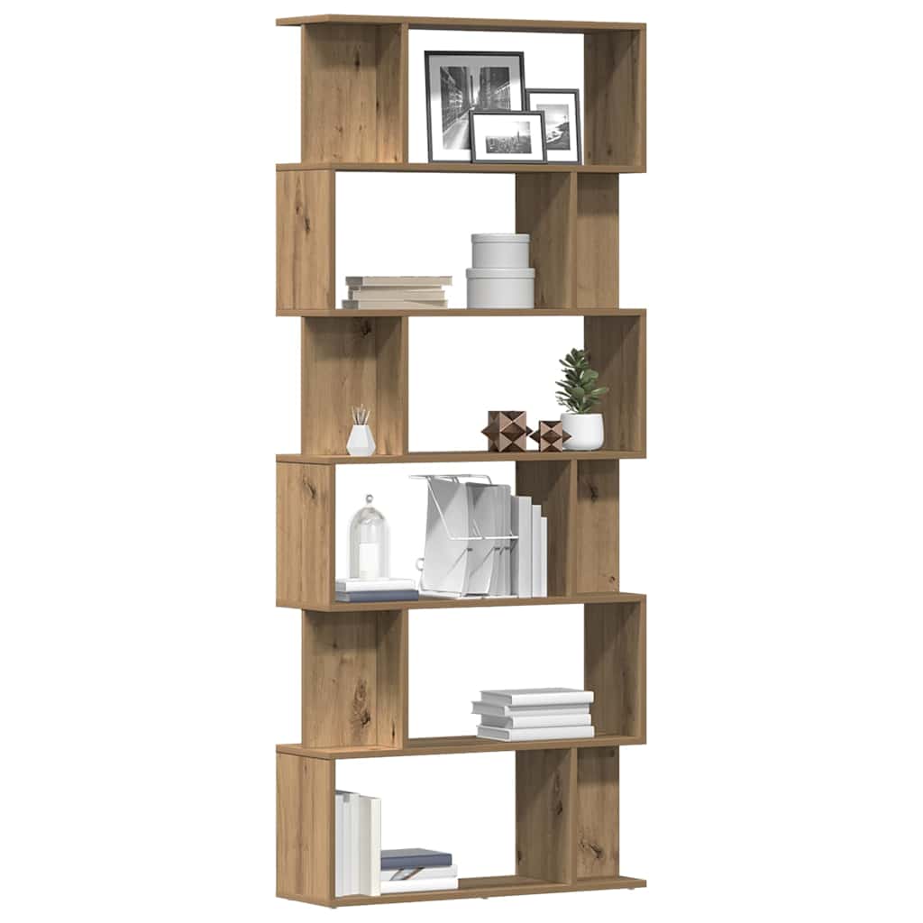 Bibliothèque en Bois Marron l. 80 x P. 24 cm - 4