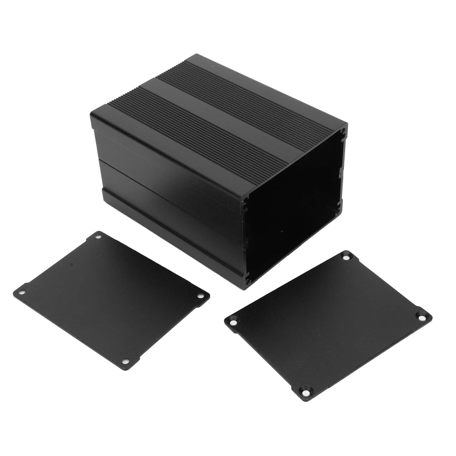 Boîte De Protection En Aluminium, Boîte De Refroidissement Pour Instrument Pcb Dissipation Thermique Sablage 54x145x200mm La Chaleur