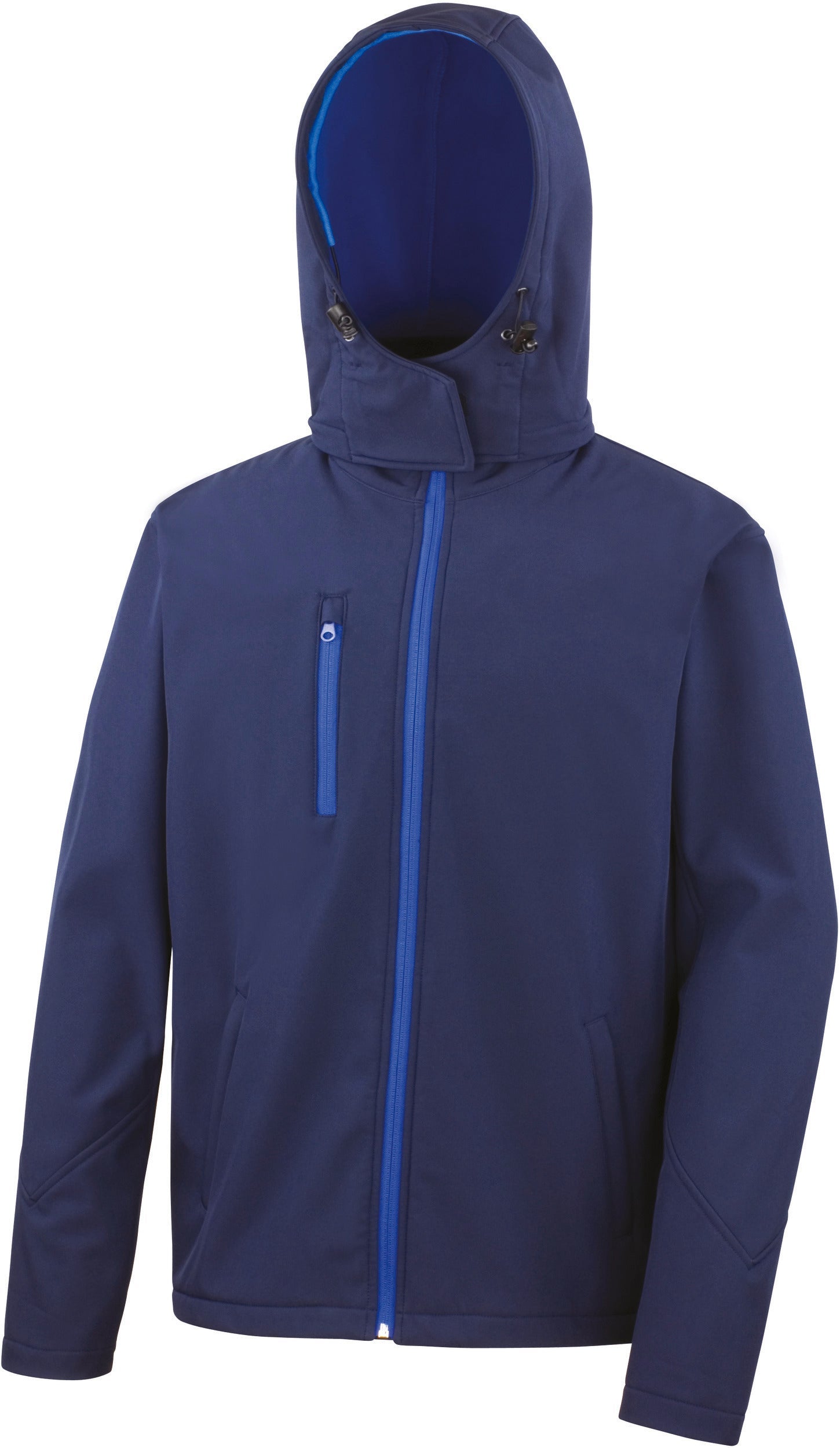 Veste softshell homme à capuche Result Bleu Marine M - 2