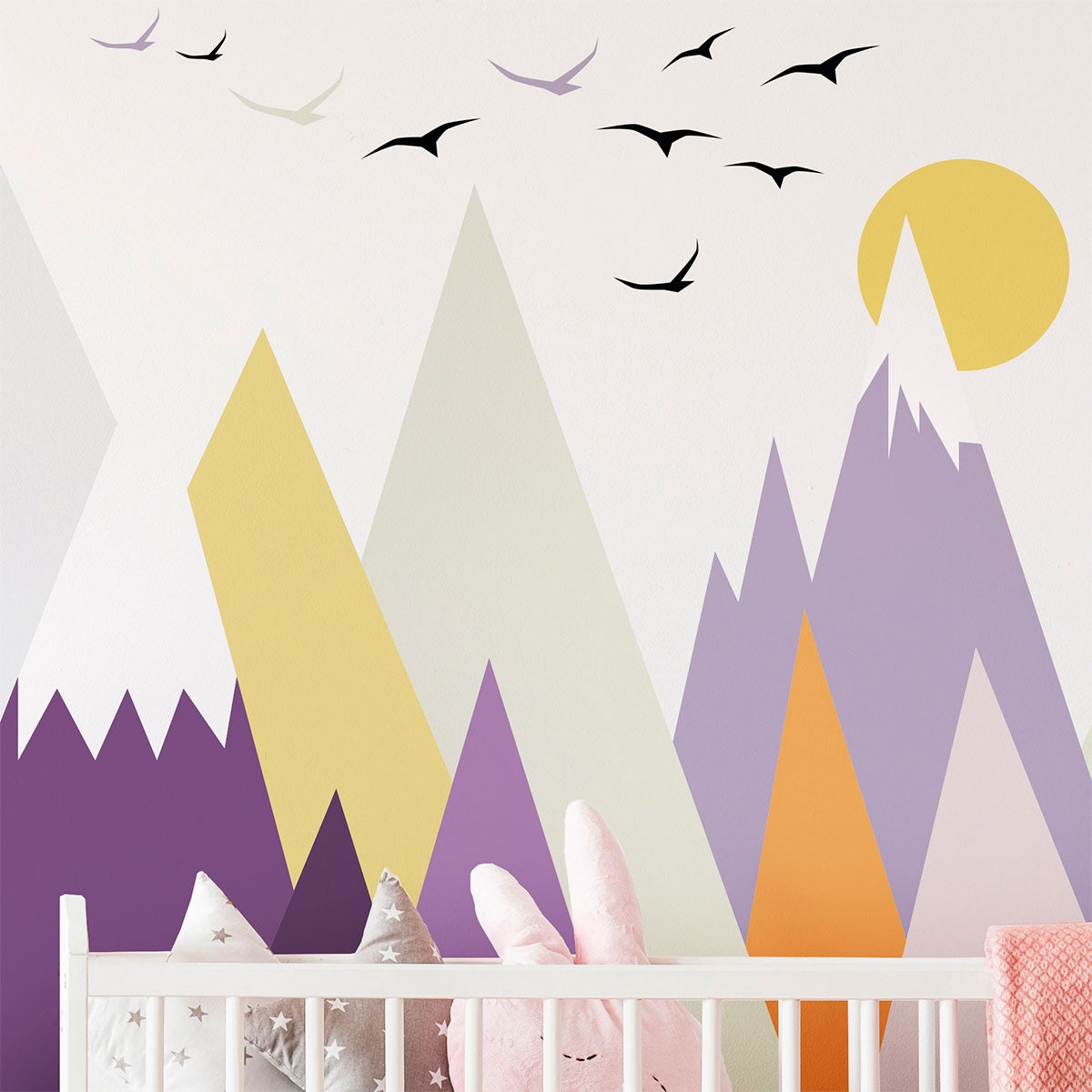 Adesivo bambino di montagna scandinavo jukka - Sticker adesivo - adesivi murali - 60x90cm - 5